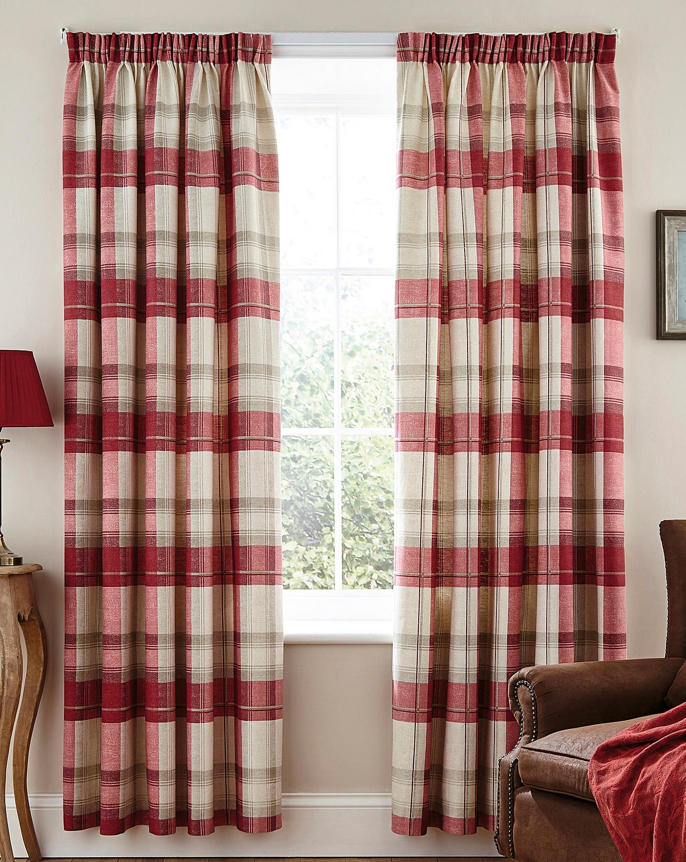 Balmoral Tape Top Curtains | House of Bath