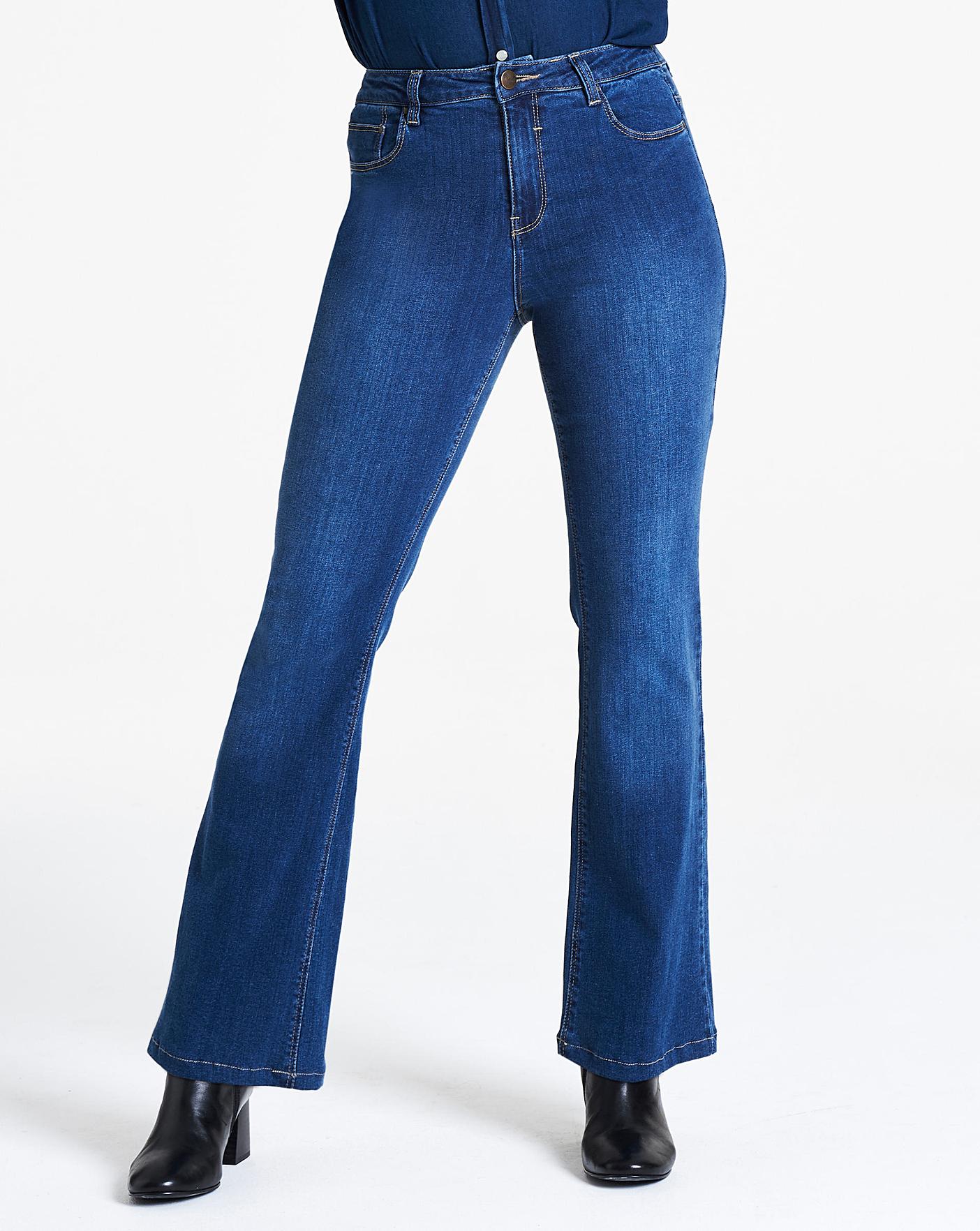 long length bootcut jeans