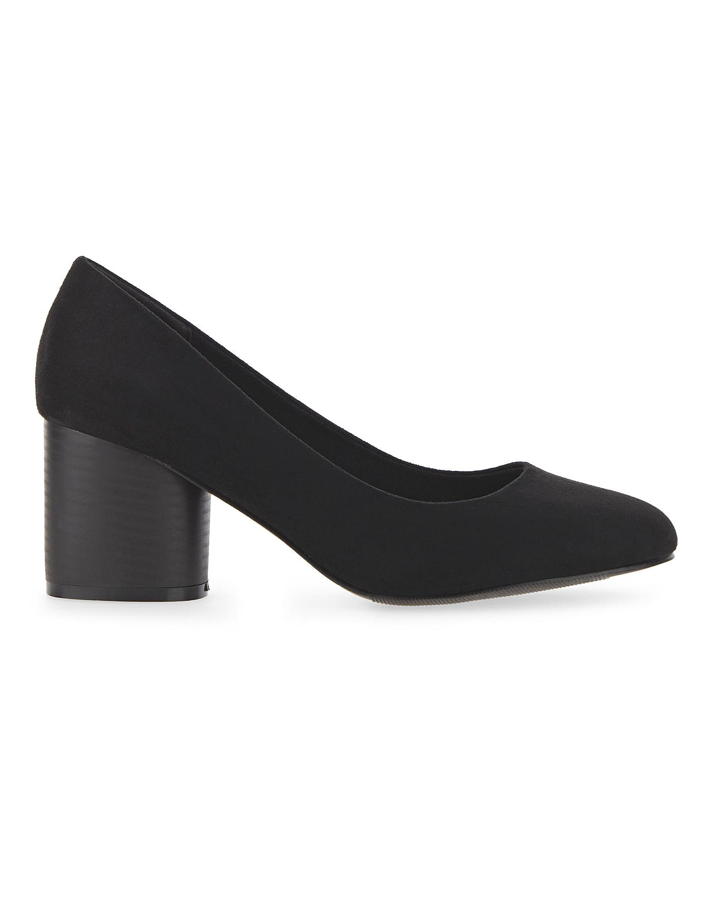 Claudius Round Heel Court Wide Fit 