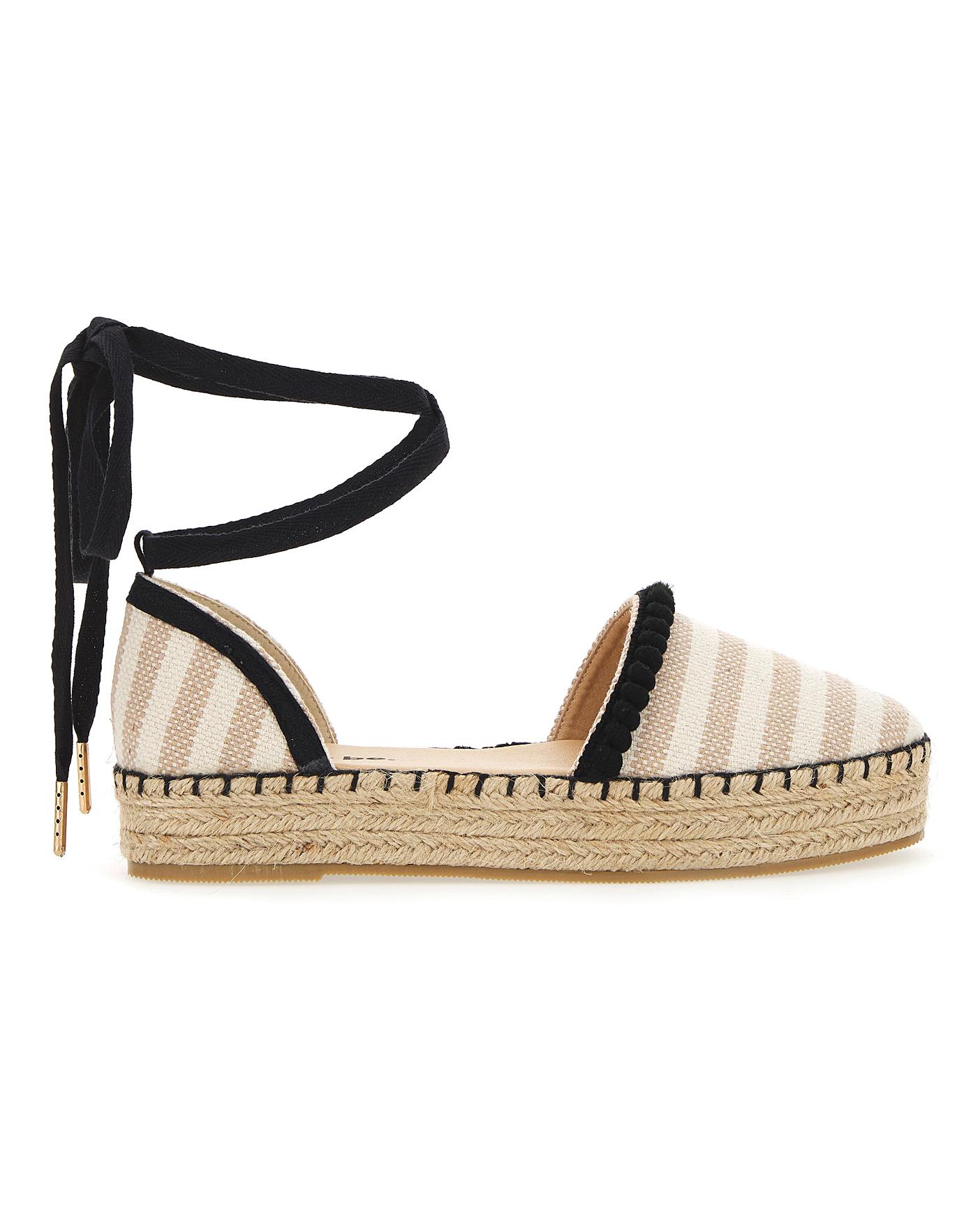 extra wide fit espadrilles