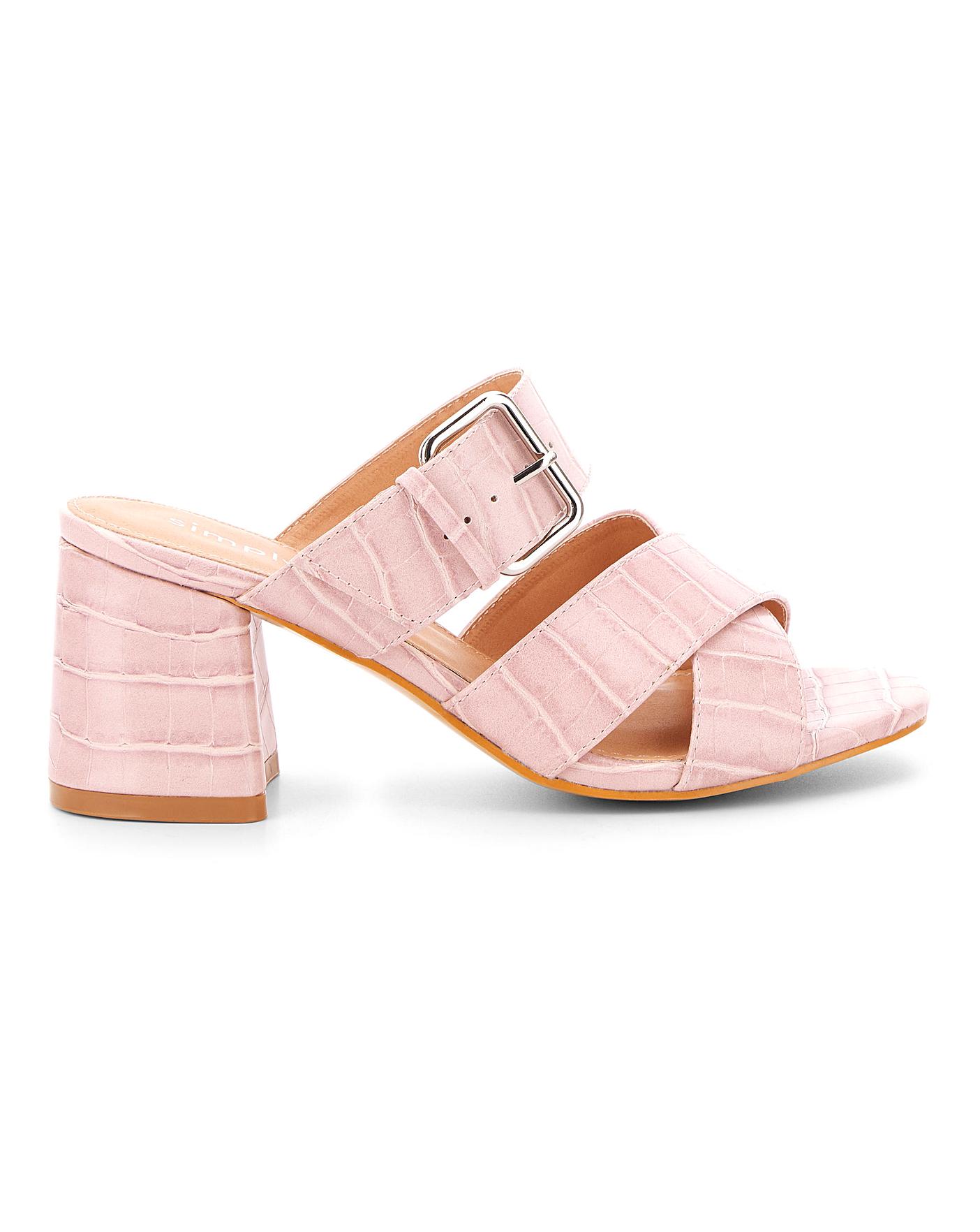 extra wide fit mules