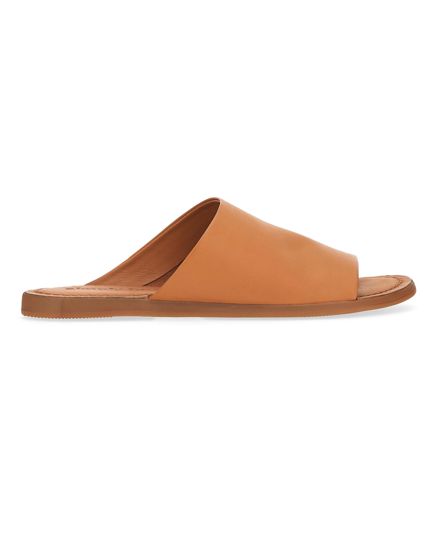 extra wide mule shoes