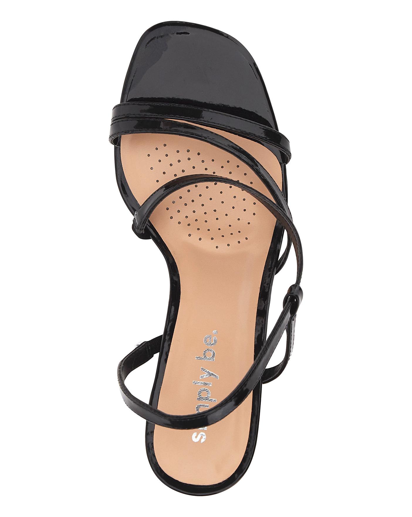 Montreal Strappy Sandal Wide Fit | Simply Be