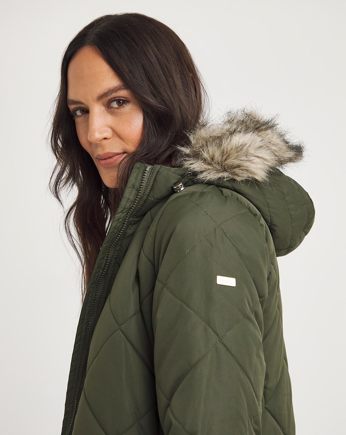 Regatta green cheap fritha insulated jacket