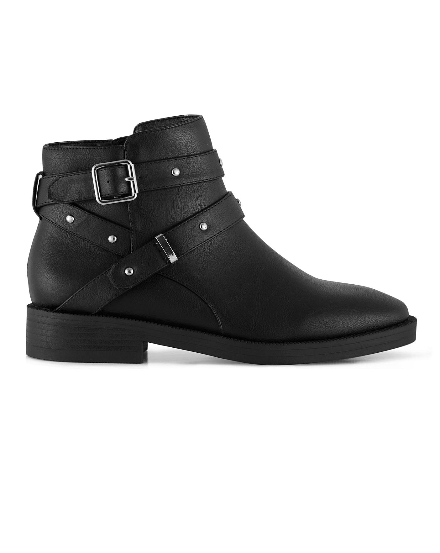 extra wide ankle boots