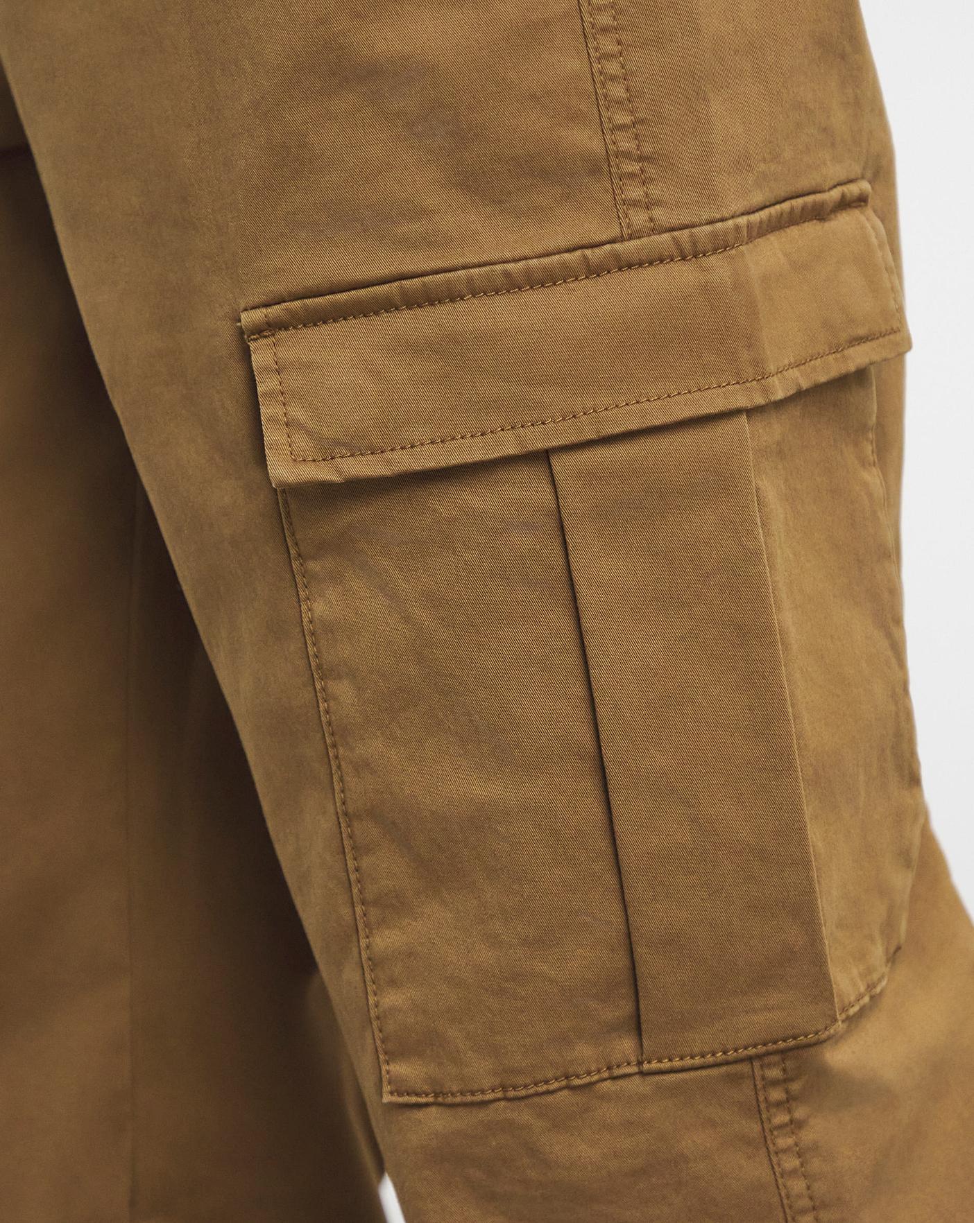 Elasticated Waist Tapered Cargo Trouser | Premier Man