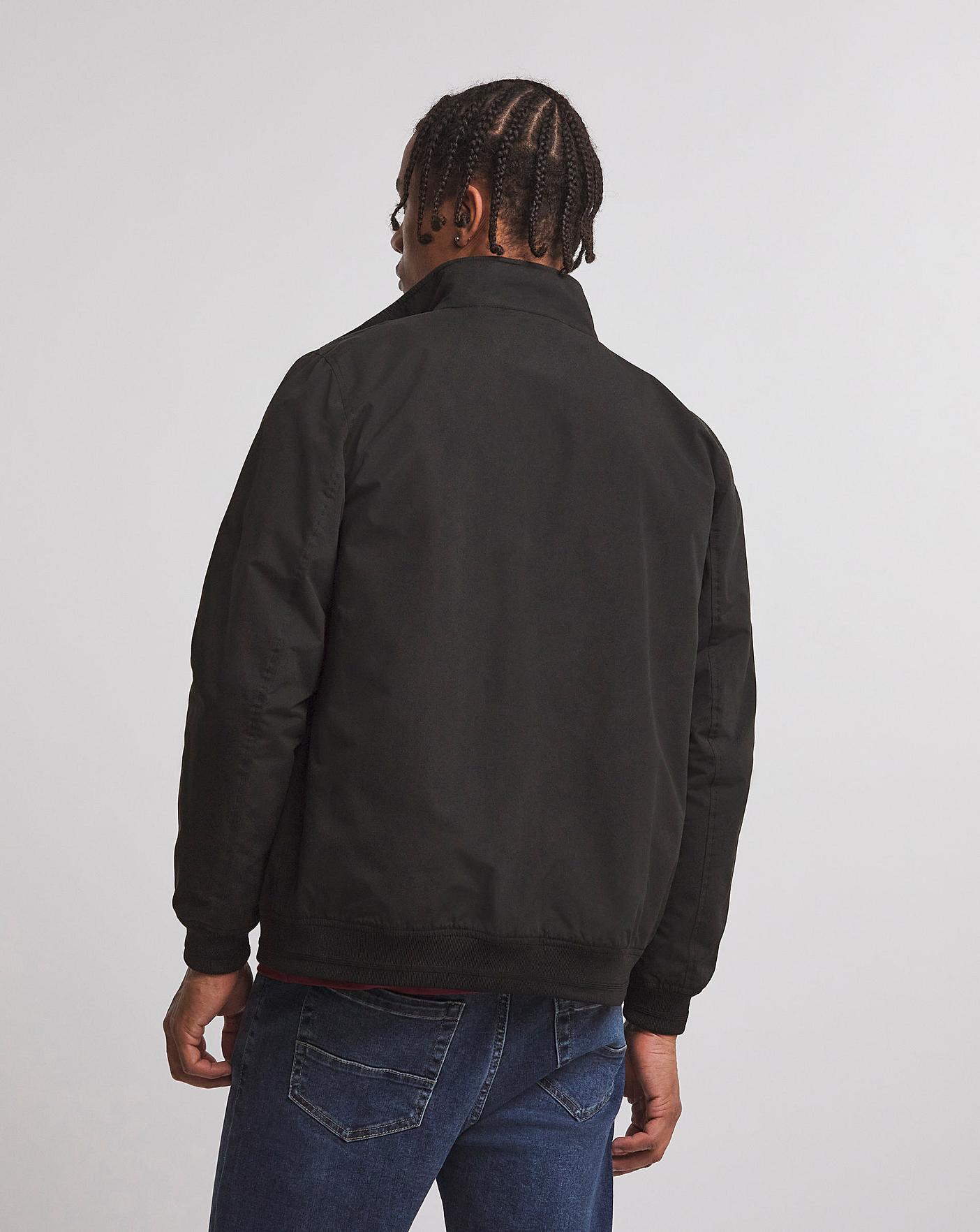 Black Harrington Jacket | Premier Man