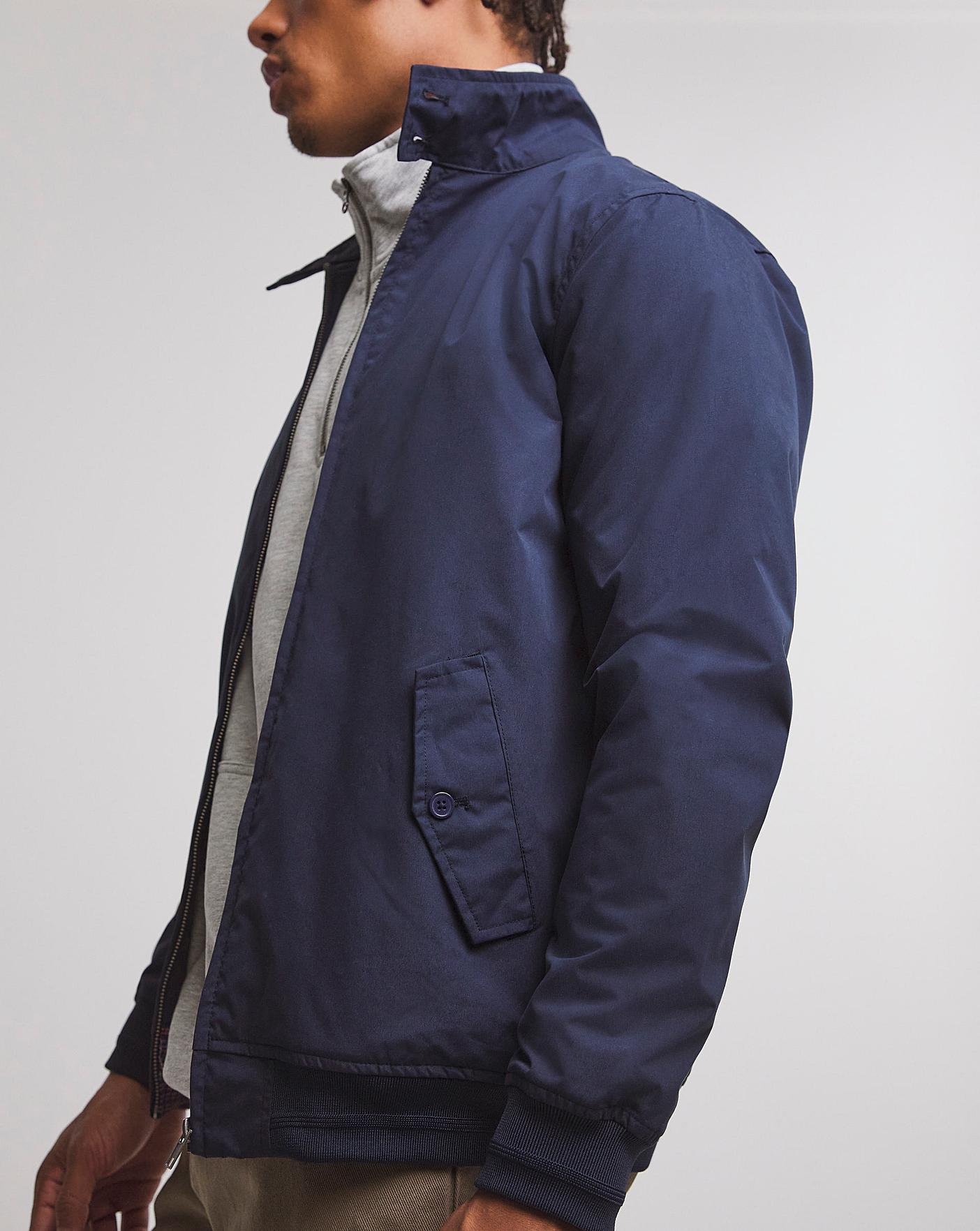 Navy Harrington Jacket