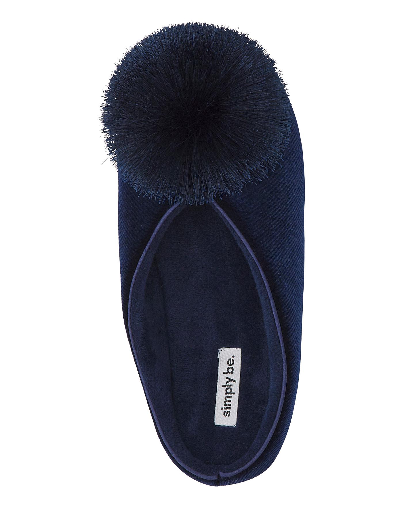 double wide slippers