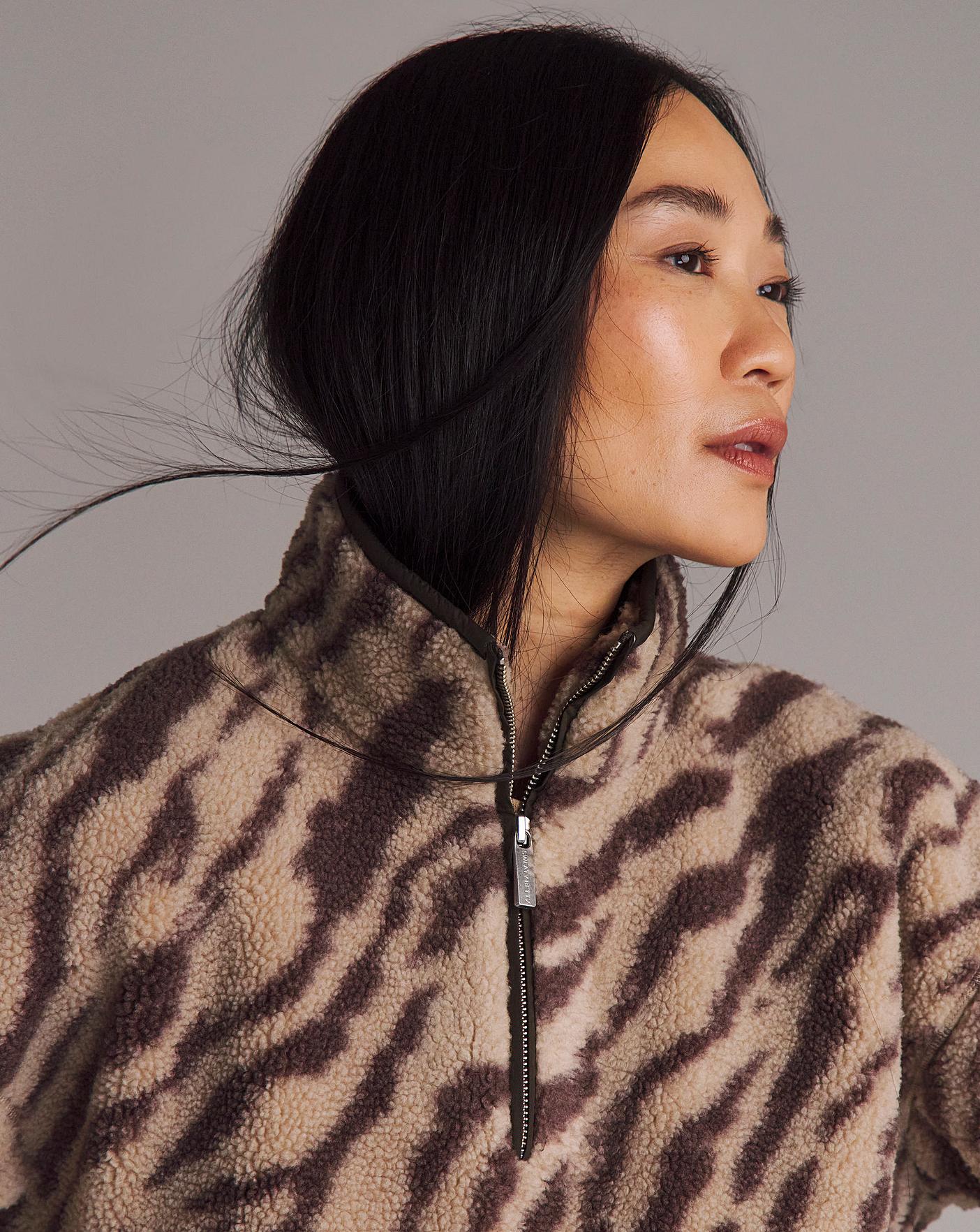 Sweaty Betty 1/2 Zip Printed Fleece | Oxendales