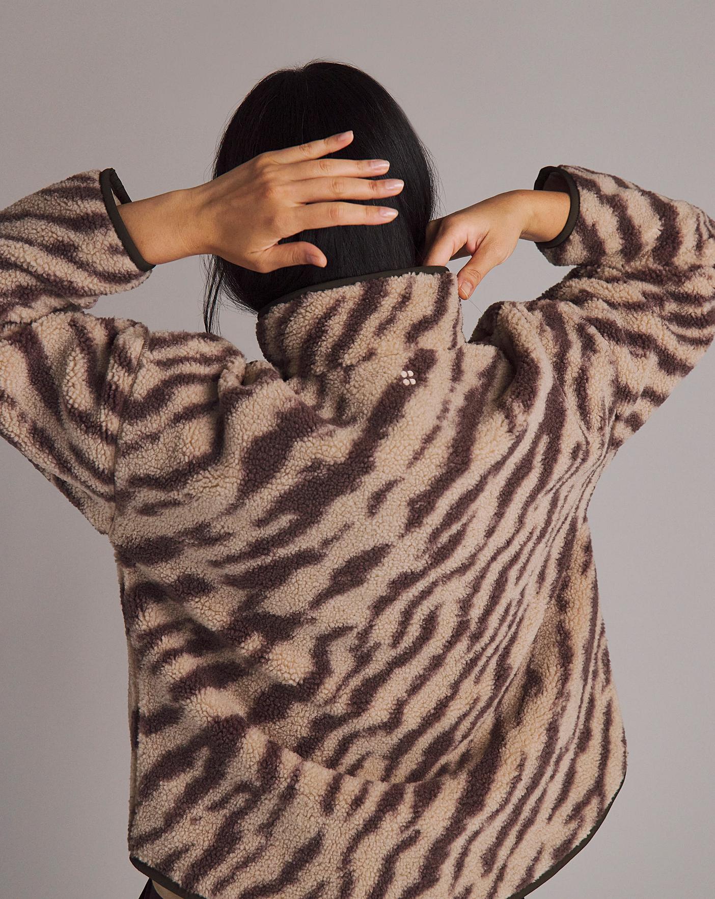 Sweaty Betty 1/2 Zip Printed Fleece | Oxendales
