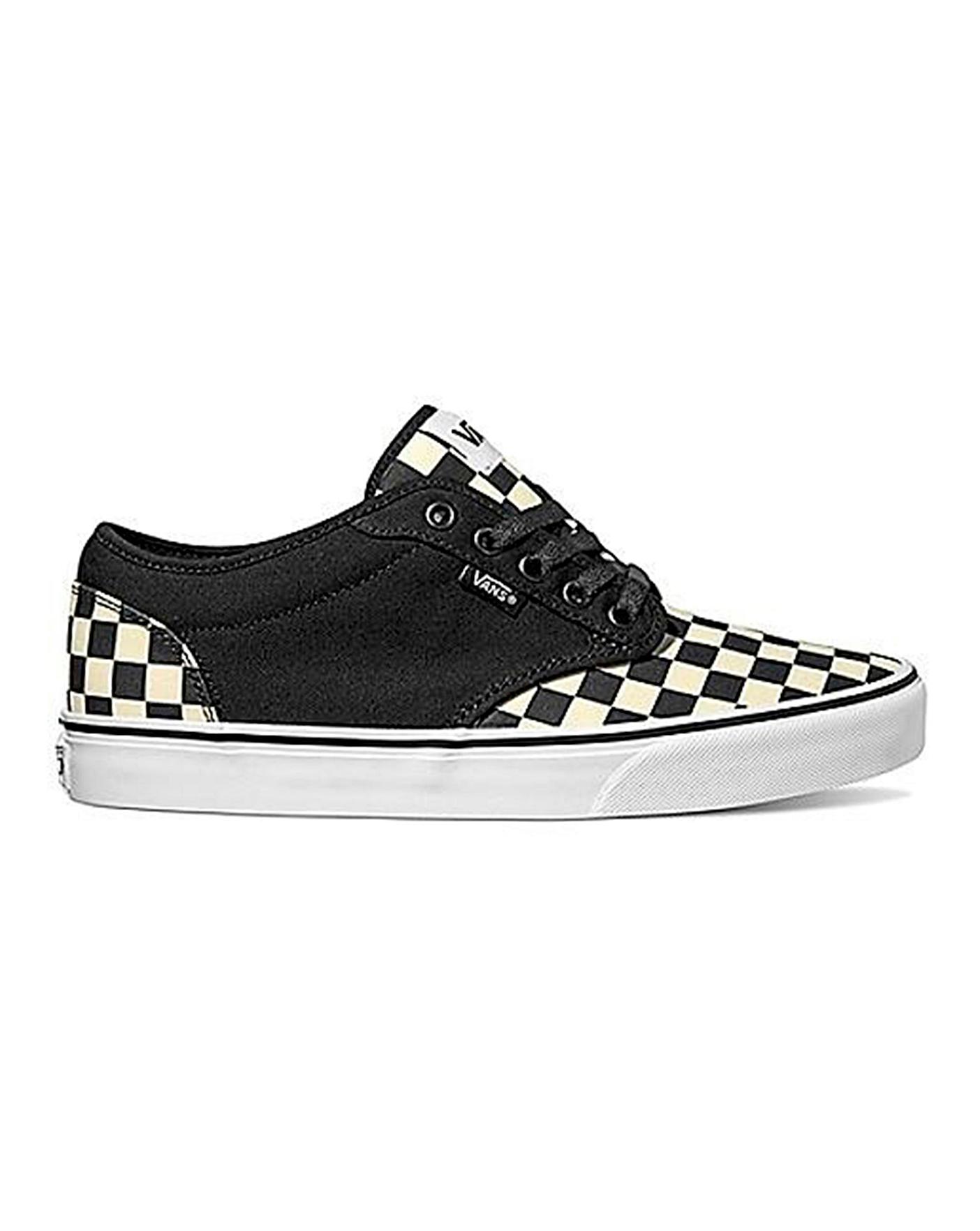 vans checkered trainers
