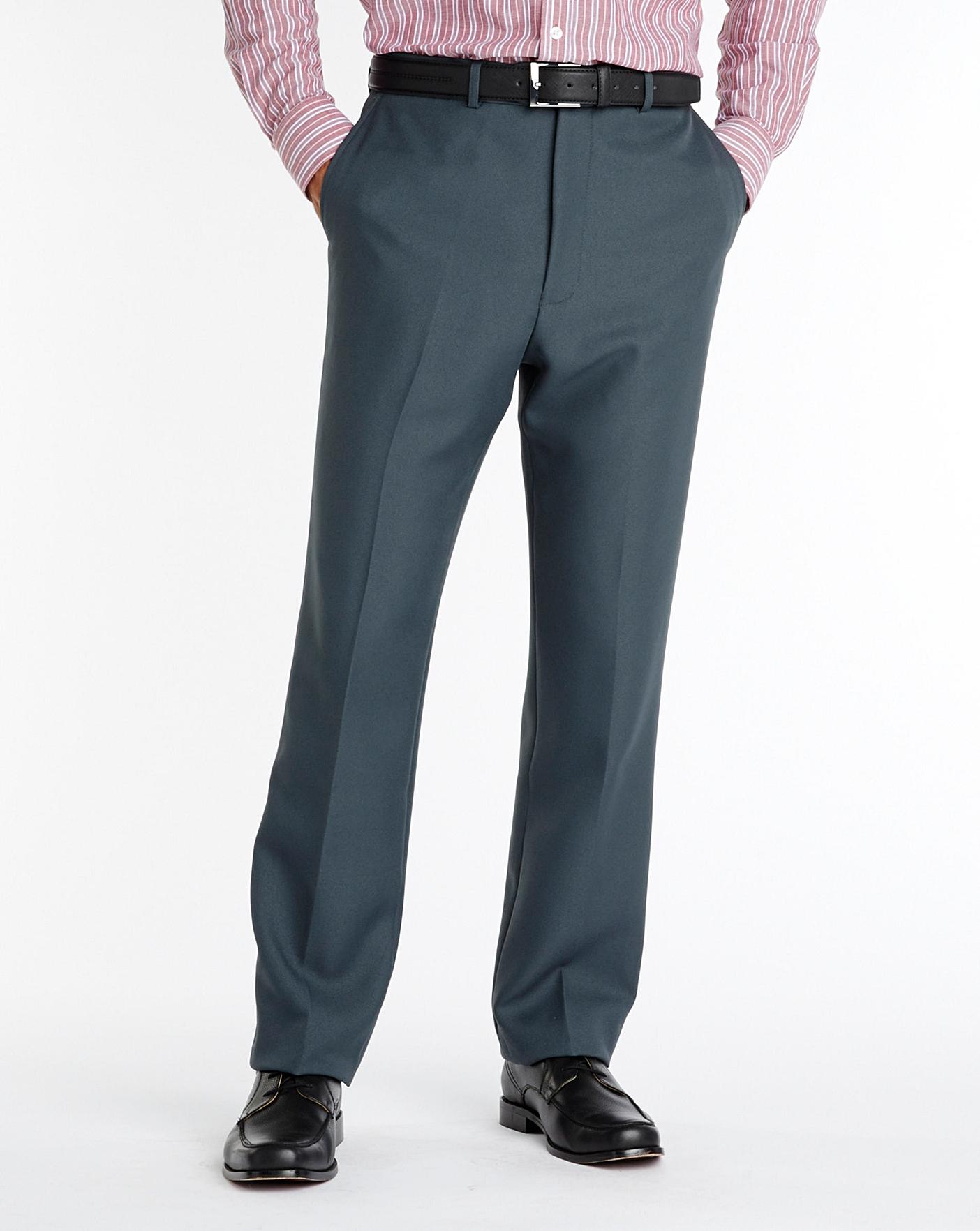 Premier Man Plain Front Trousers 31in Marisota