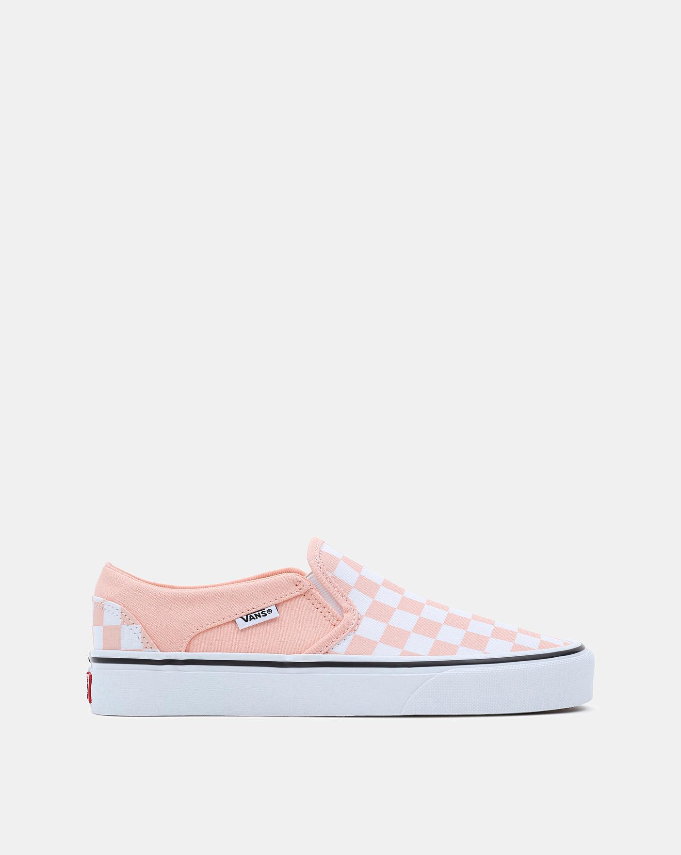 Vans for girls slip on sale on