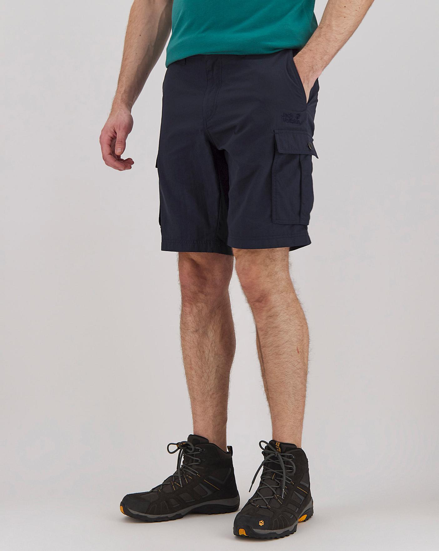 jack wolfskin canyon cargo shorts