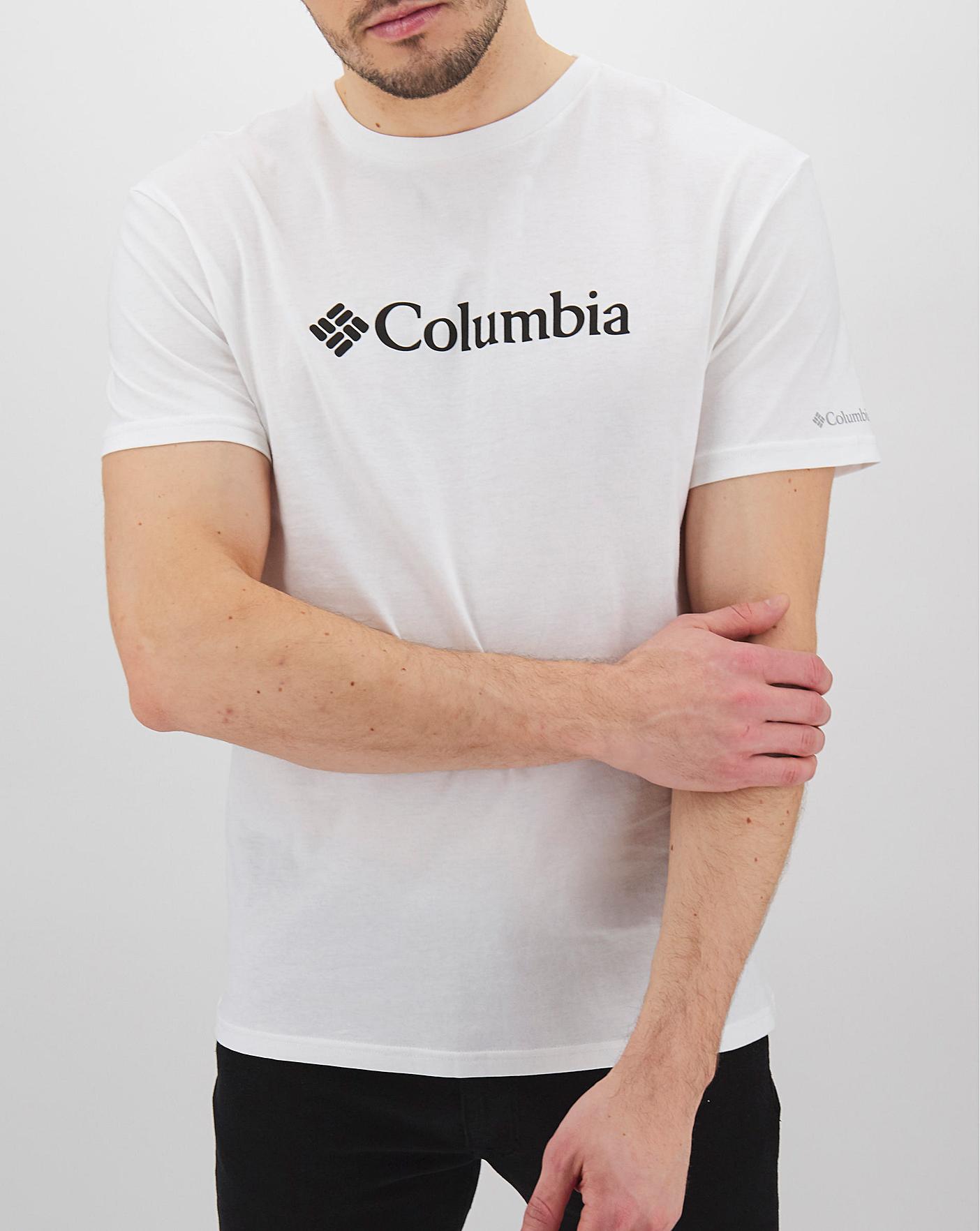 columbia logo t shirt