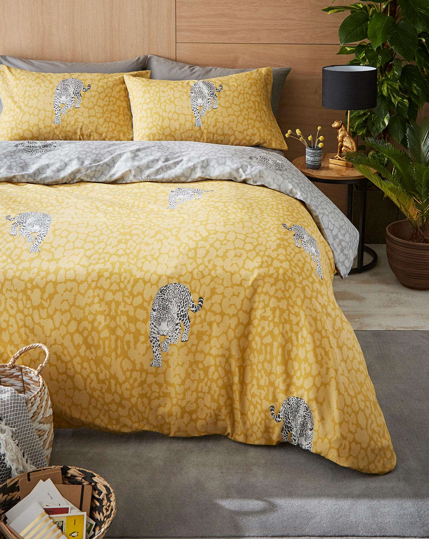 Fusion Leopard Duvet Cover Set Simply Be