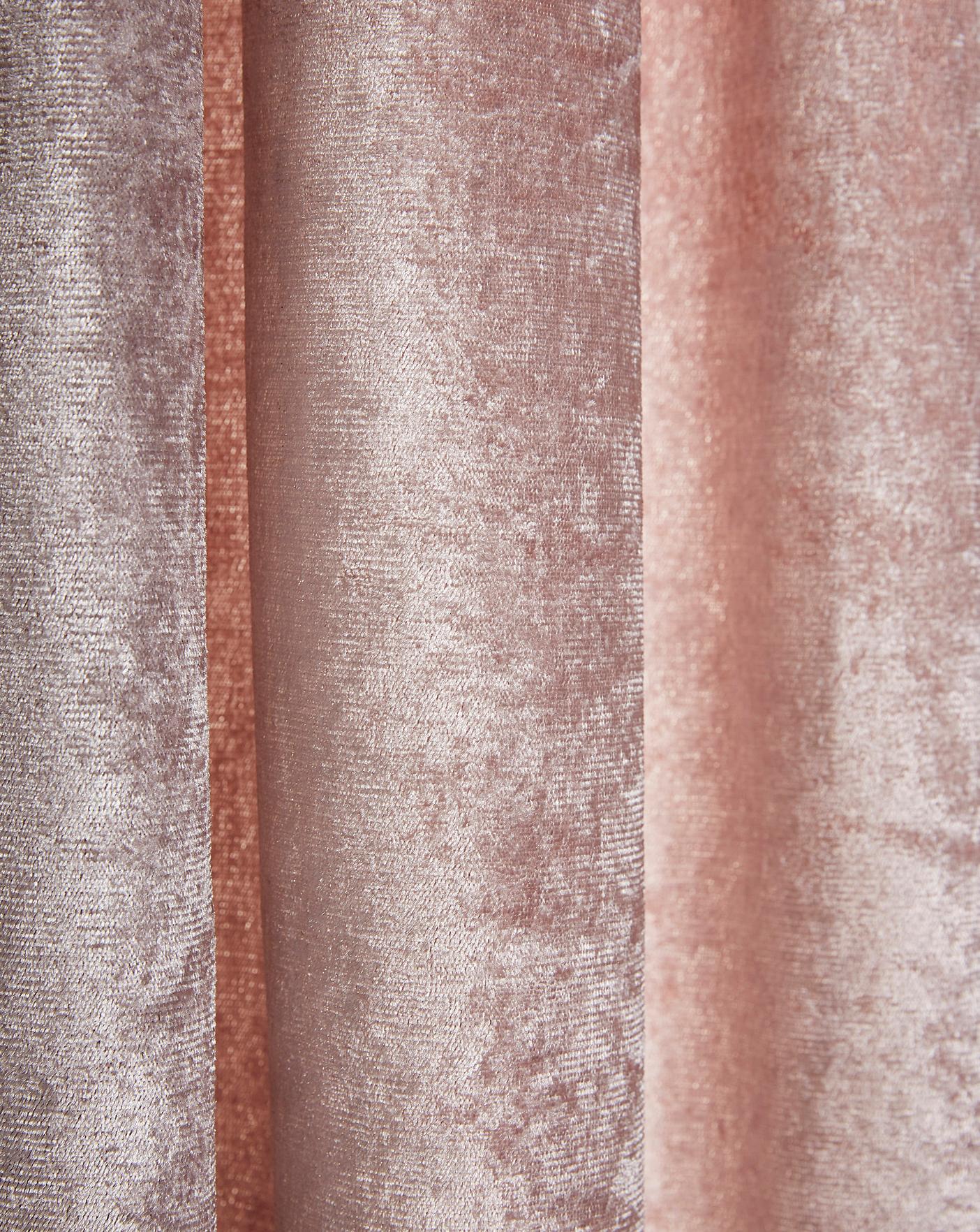 Crushed Velvet Pencil Pleat Curtains | J D Williams