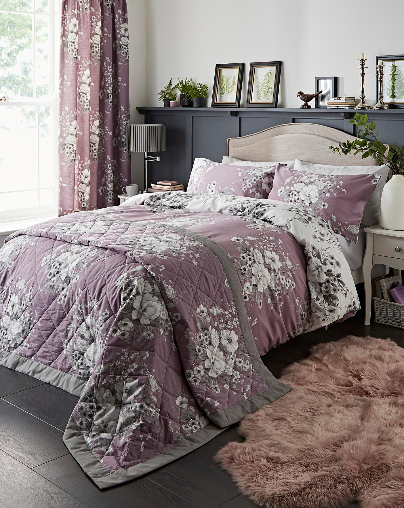 Mirabella Lavender Duvet Set J D Williams