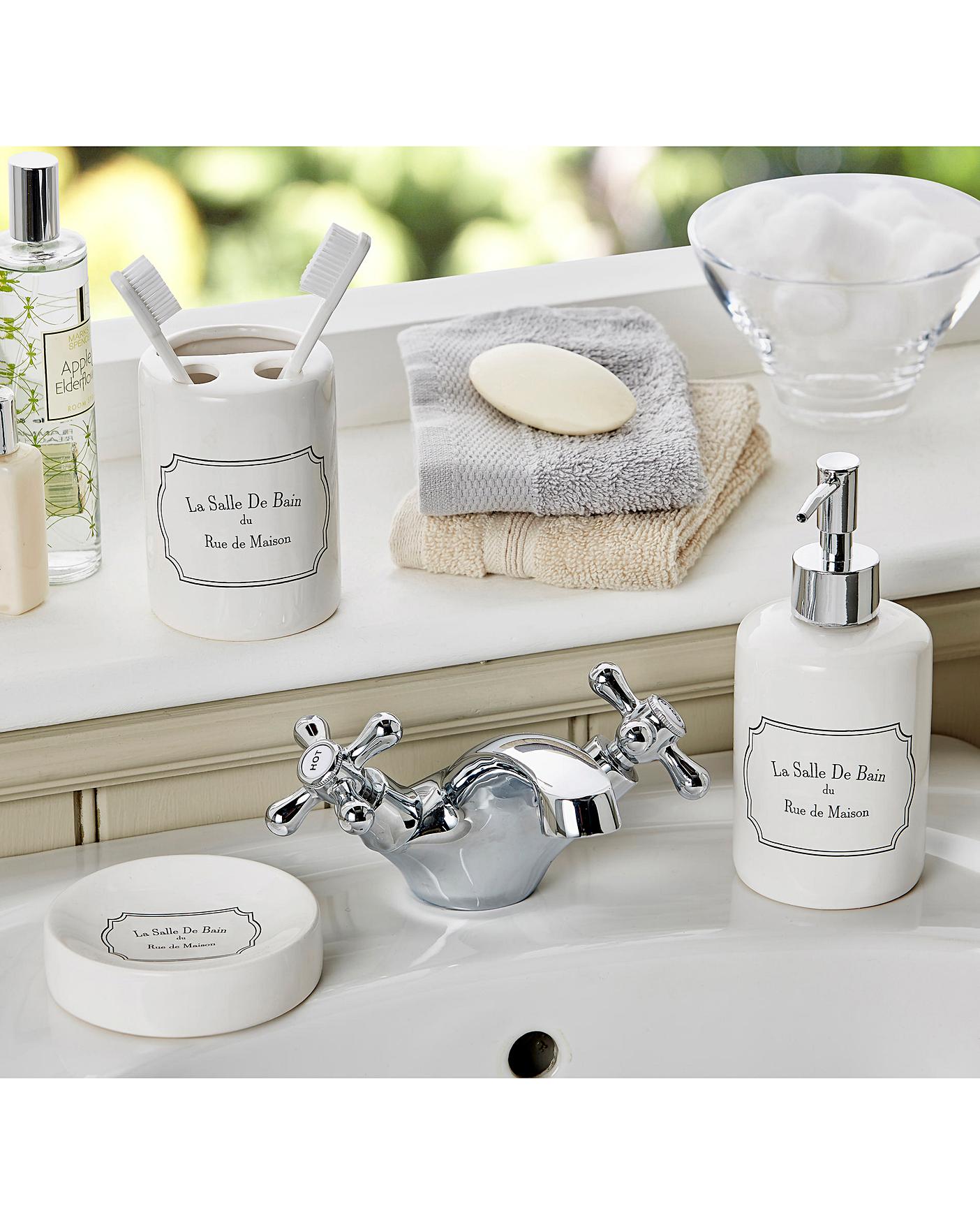 Ceramic Bathroom Set Fashion World