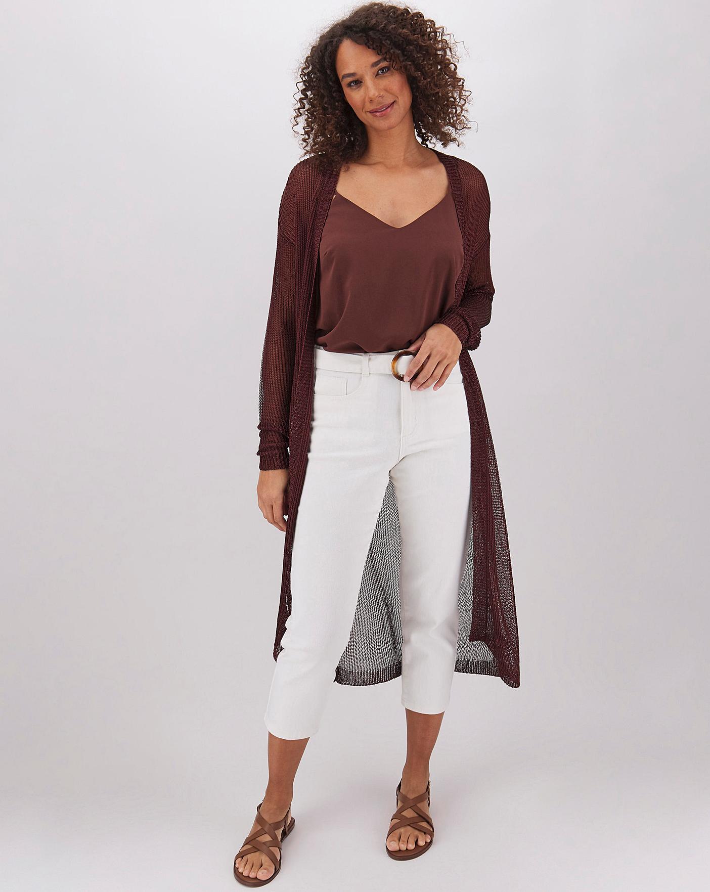 chocolate cardigan