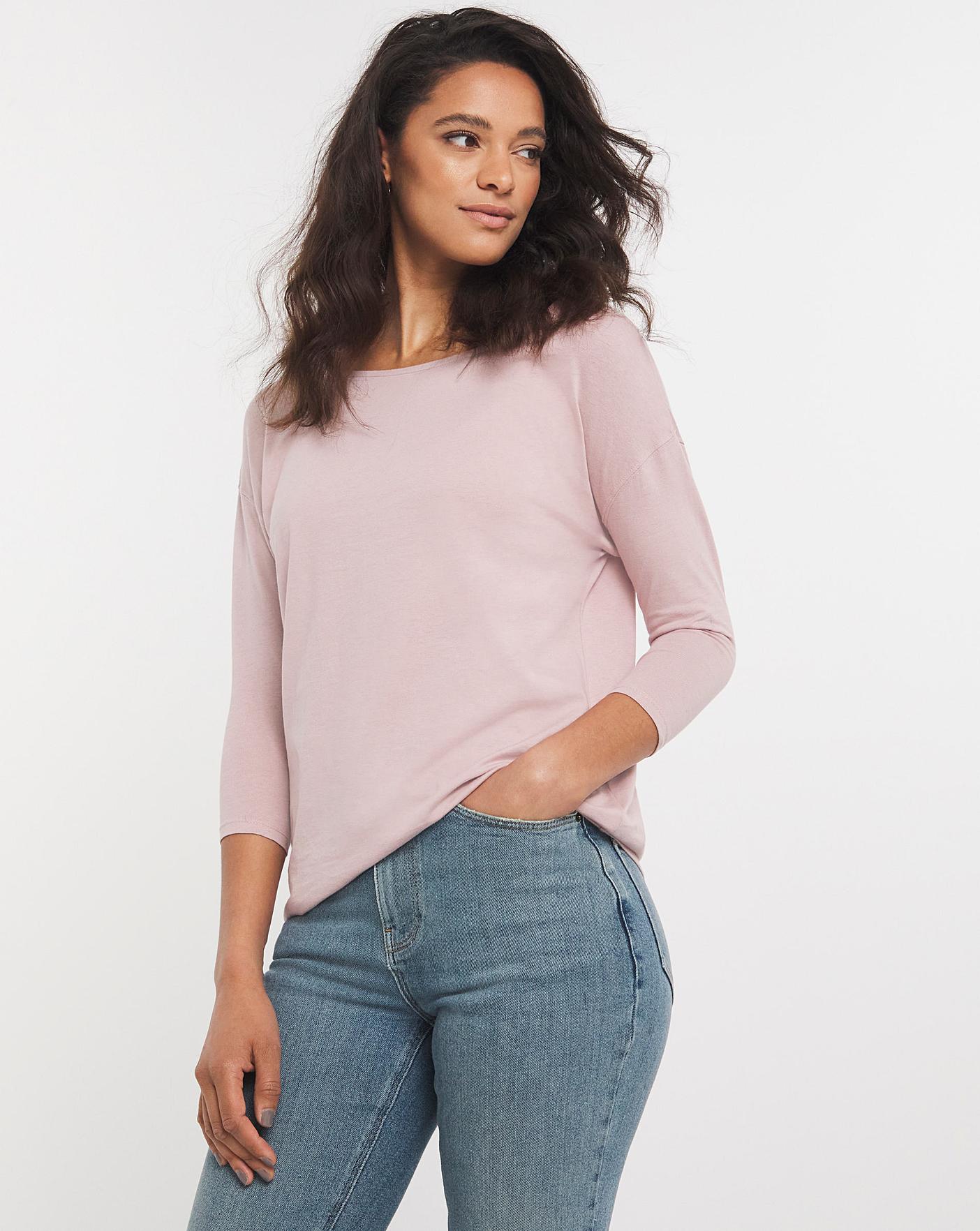 2 Pack Bubble Hem Tops | J D Williams