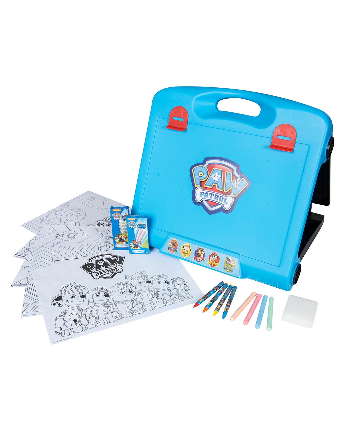 paw patrol travel art easel