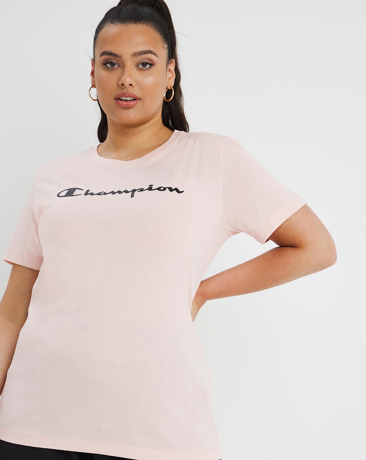 Champion Crewneck Big Logo T-Shirt
