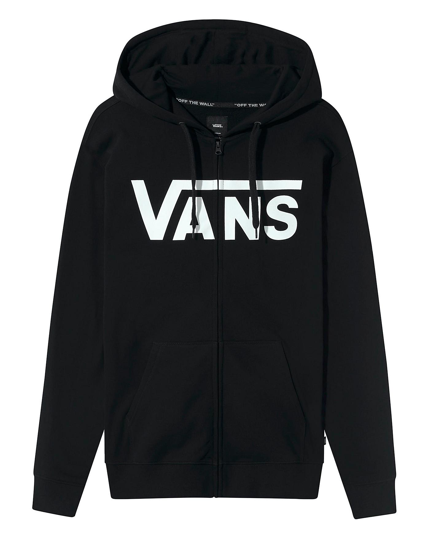 VANS Classic Zip Up Hoodie | Jacamo