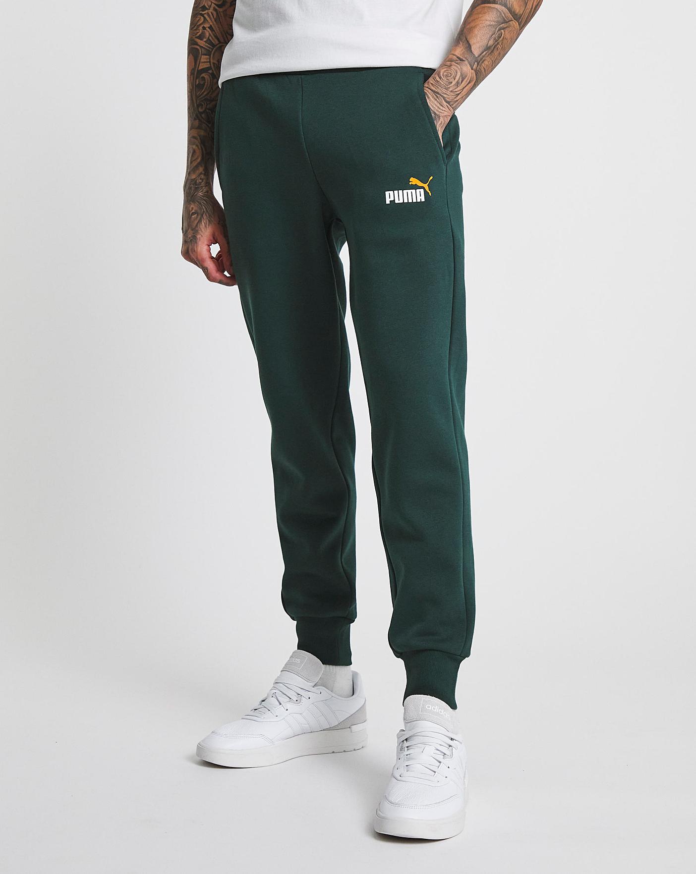 puma essential logo fleece pants