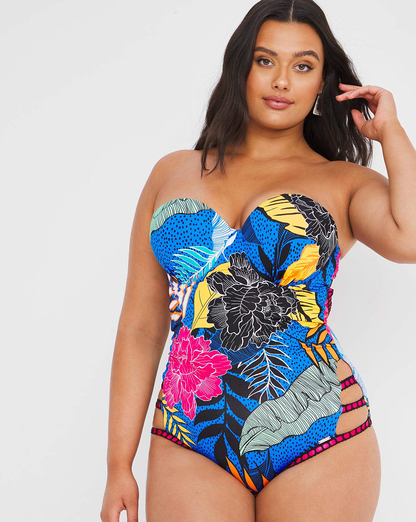 Figleaves Curve One Shoulder Swimsuit
