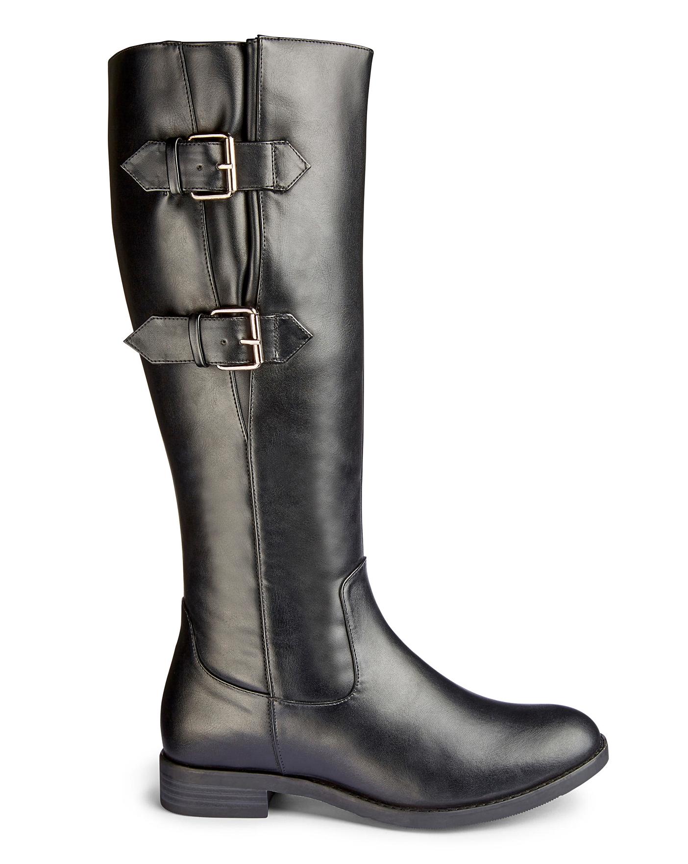 Buckle Boots EEE Fit Standard Calf Buckle Boots EEE Fit Standard Calf
