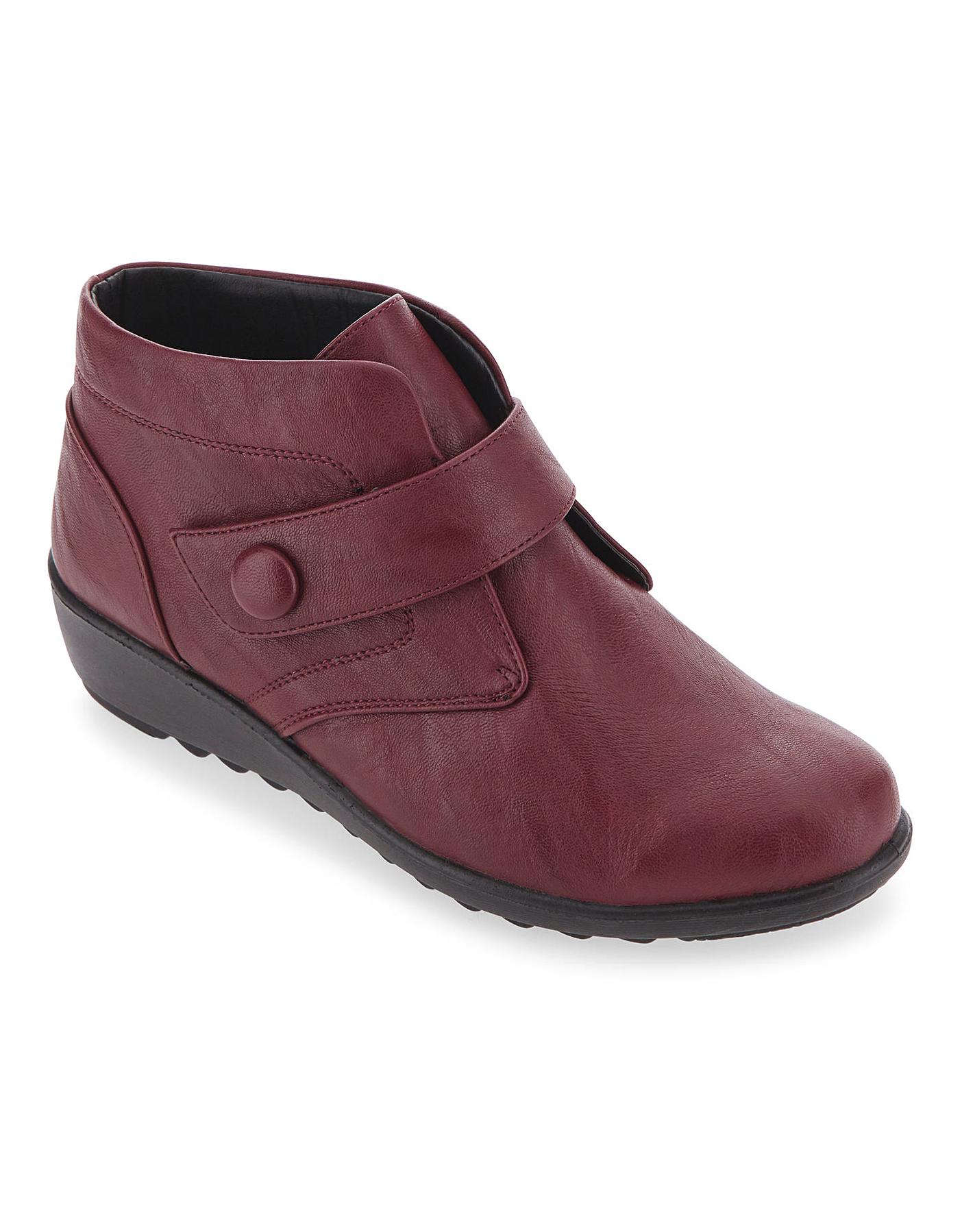 cushion walk ankle boots wide e fit