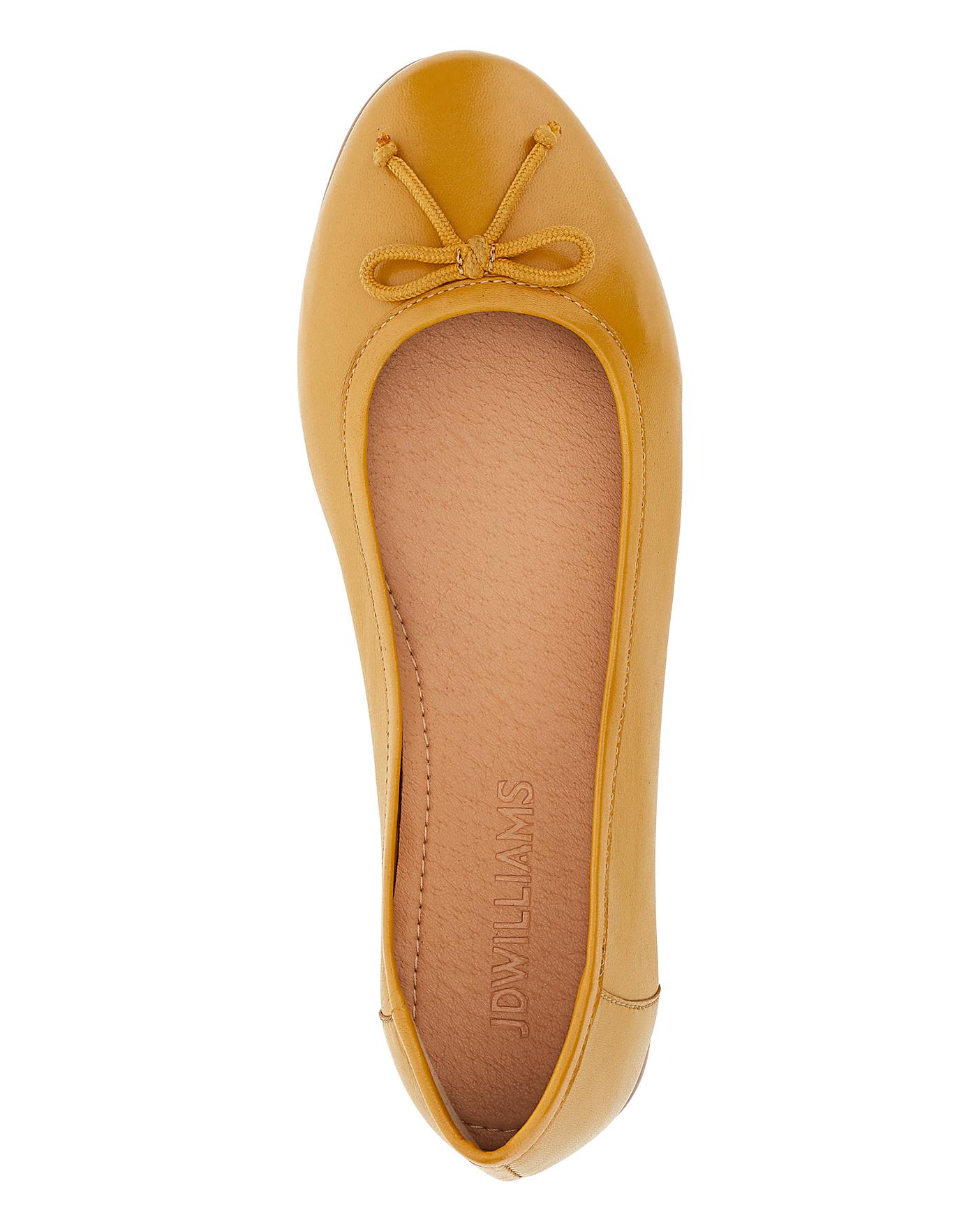 ballerina shoes leather