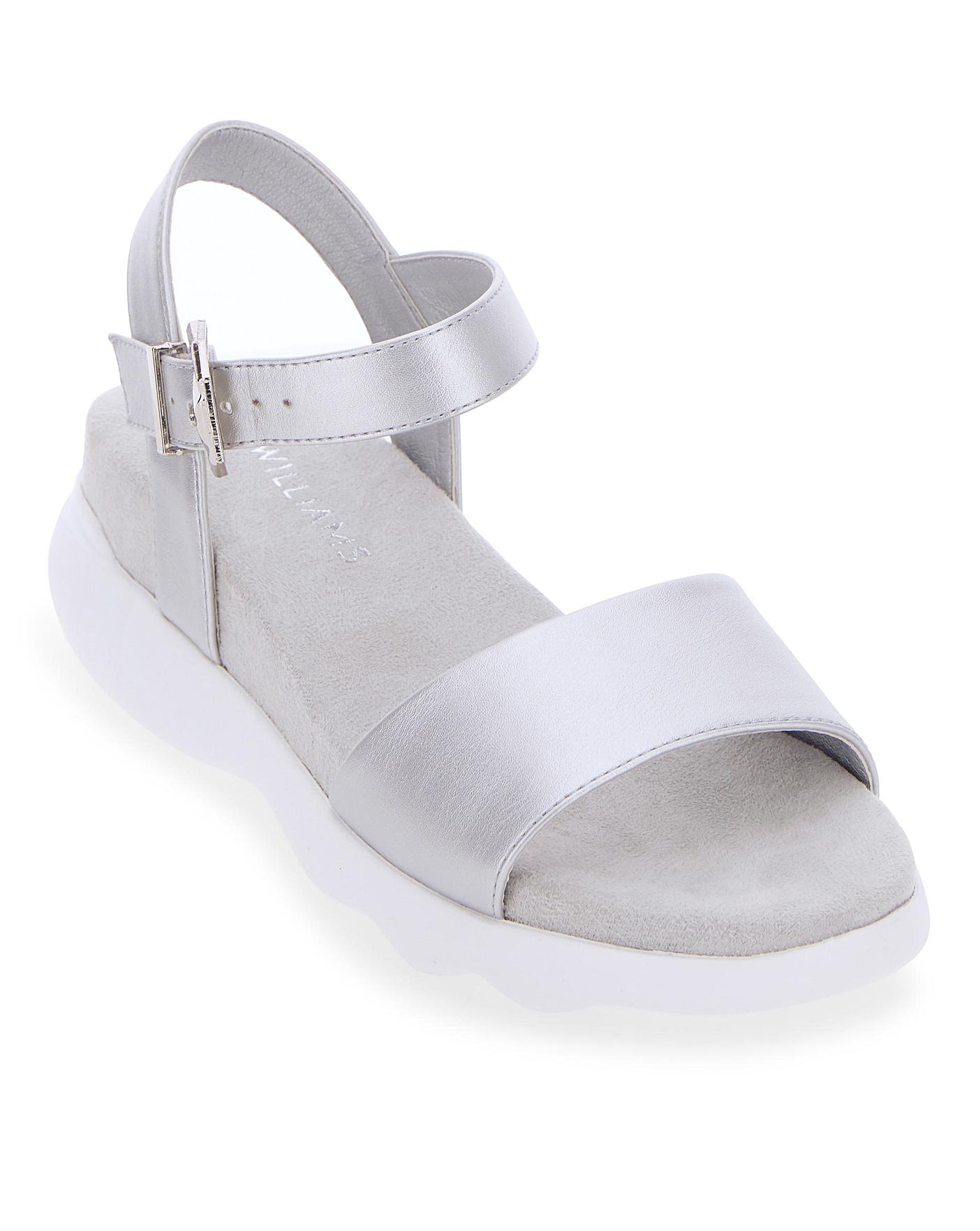 Casual Footbed Sandals EEE Fit | J D Williams