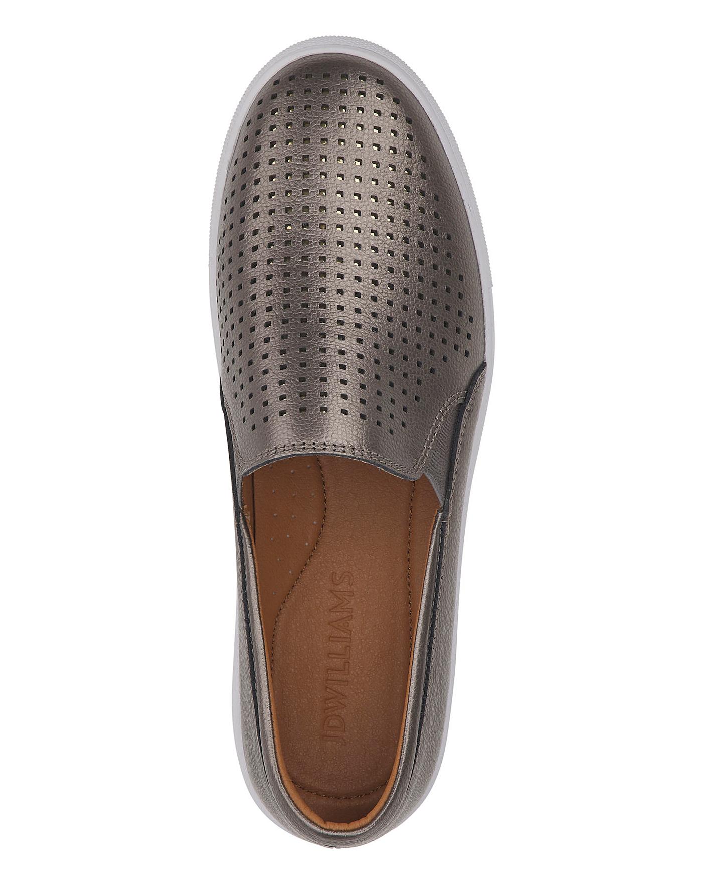 Perforated slip 2024 on shoes