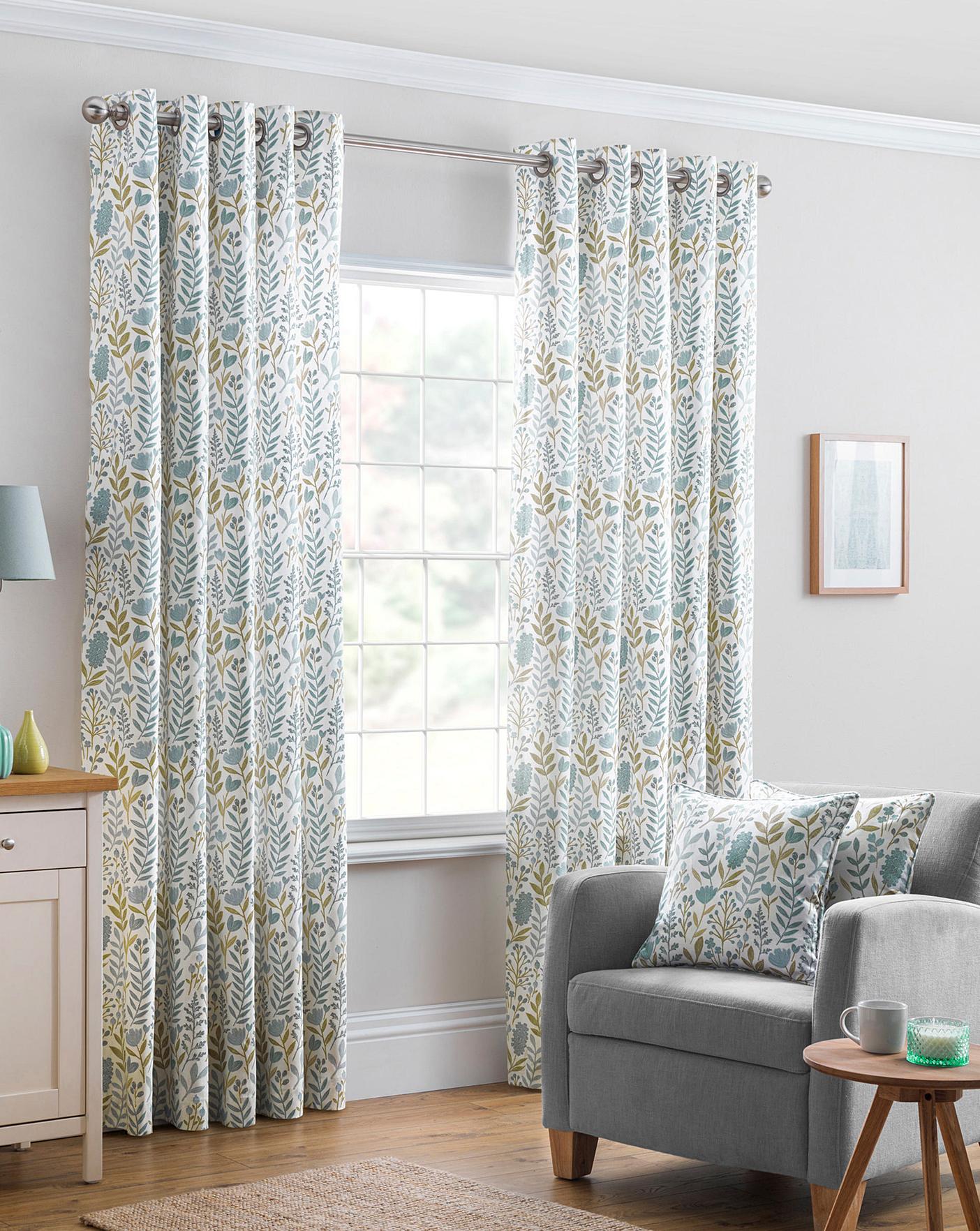 Everley Eyelet Curtain House Of Bath