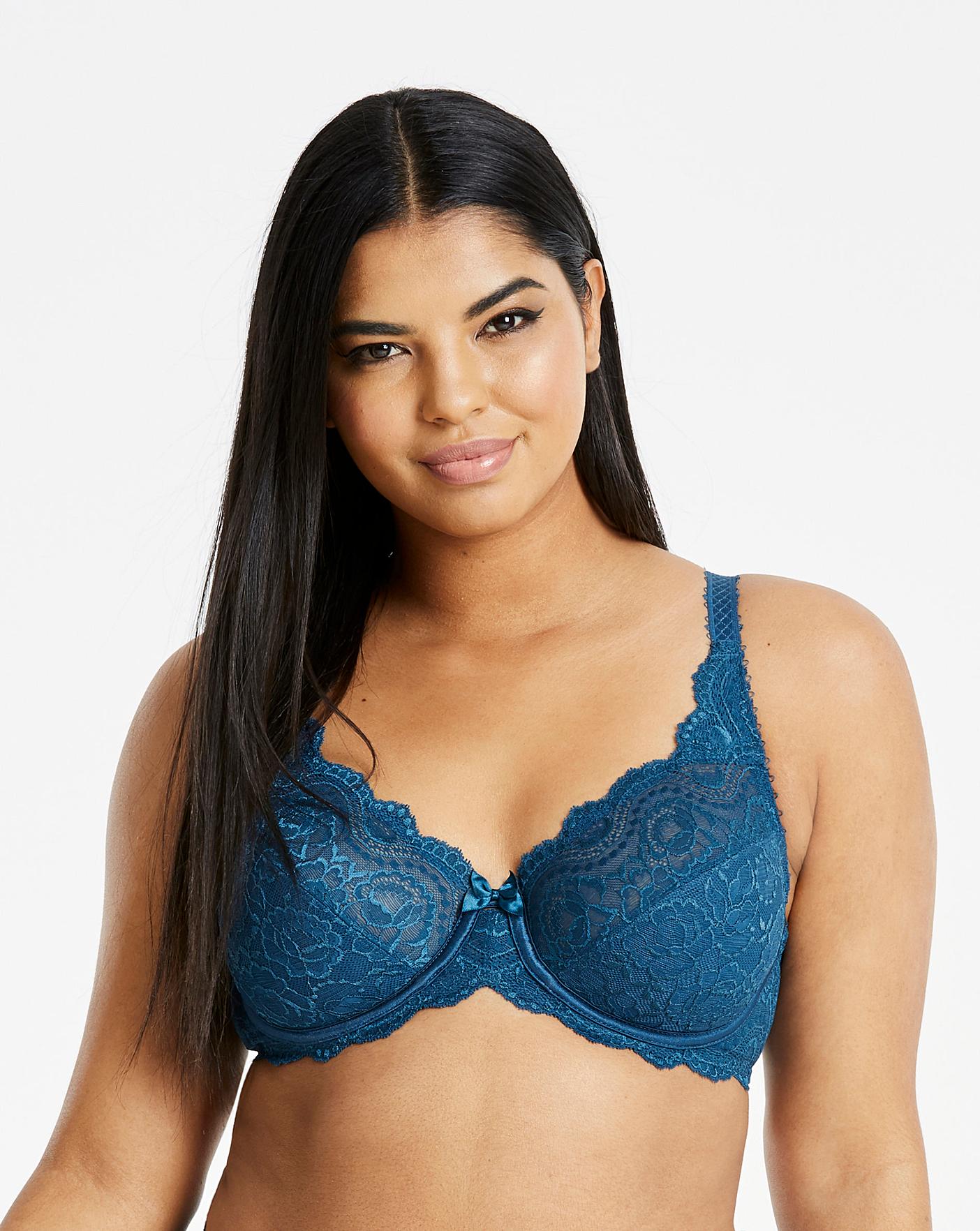 navy blue bra