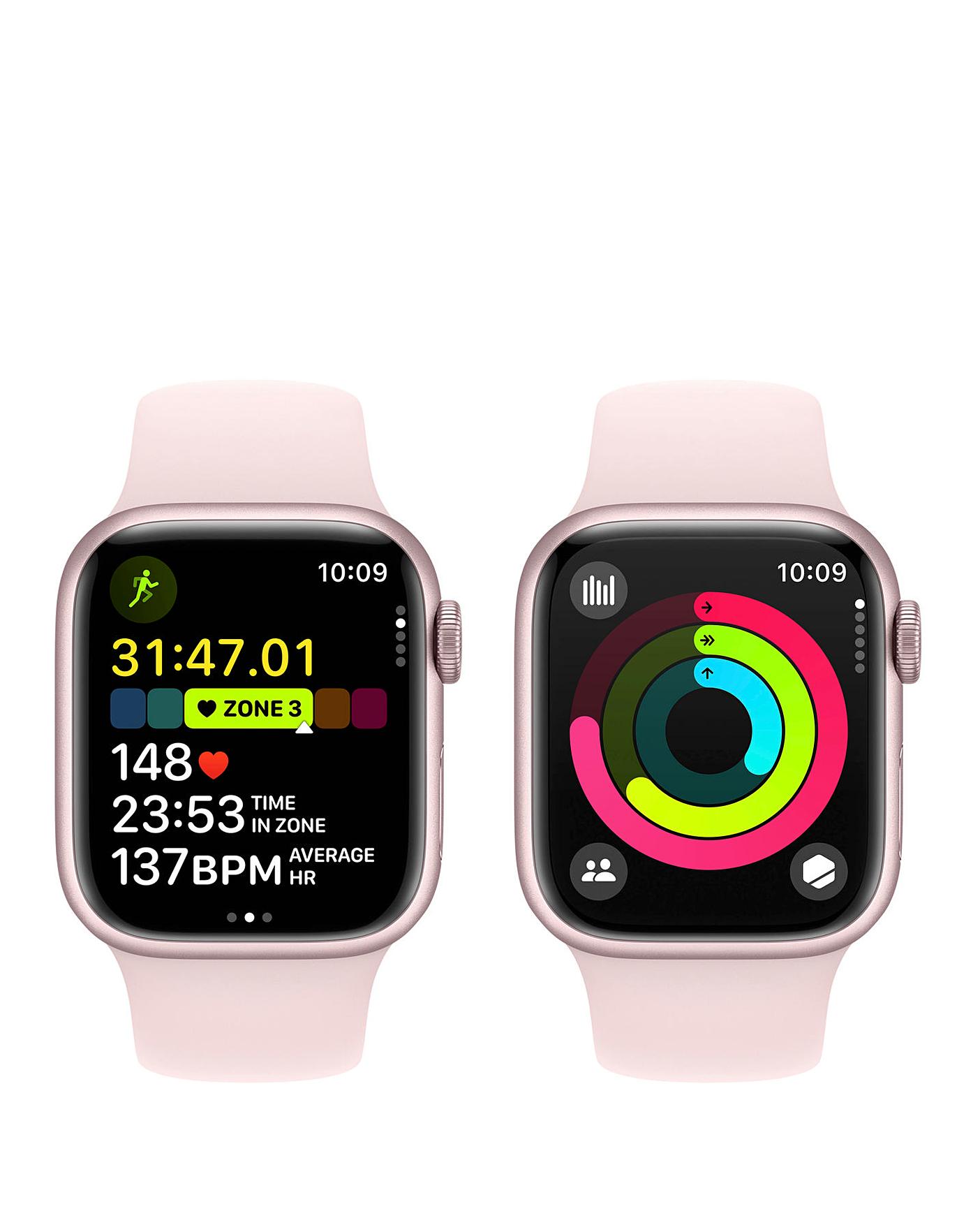 Apple watch series store 3 pink band