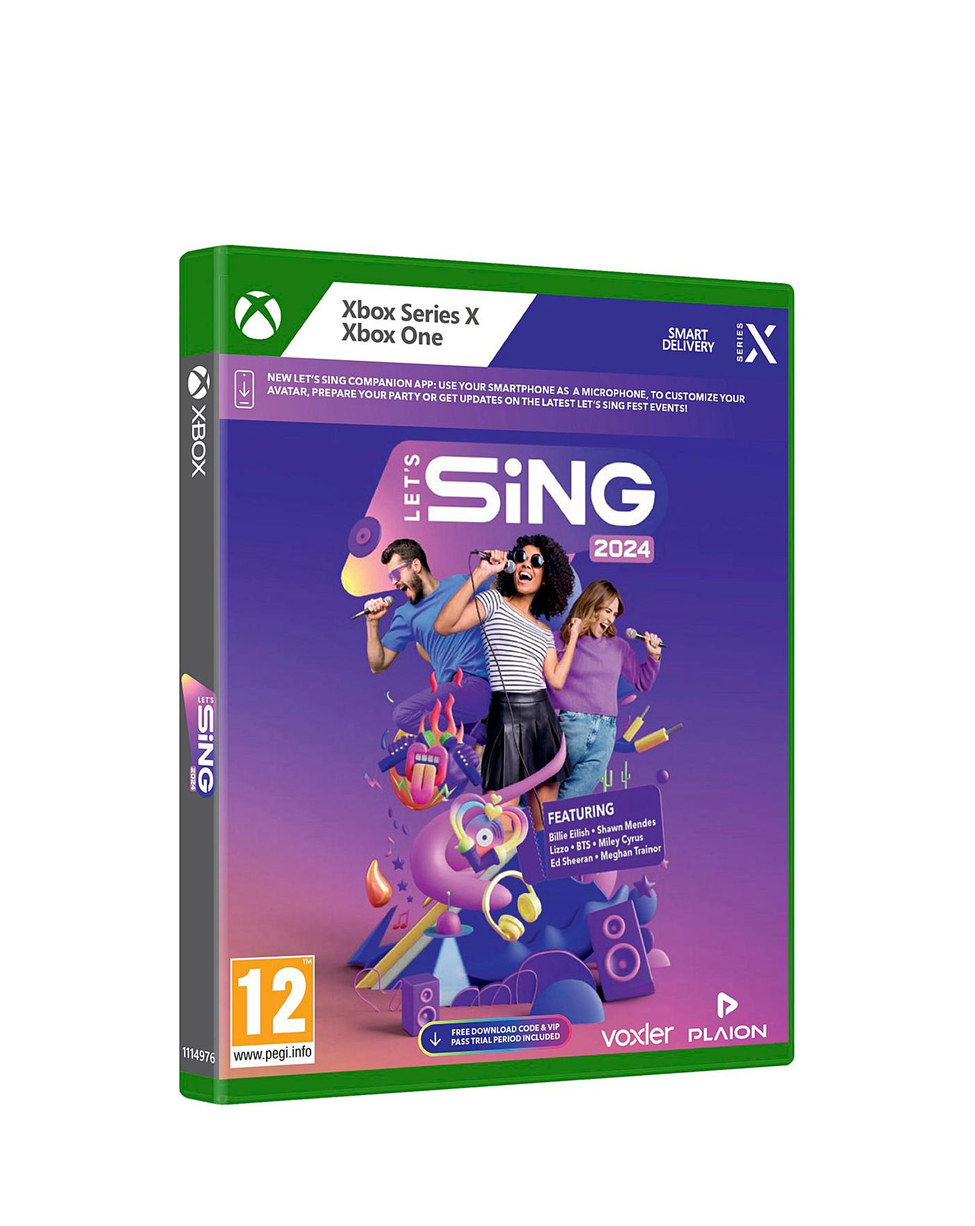 Let's sing microphone xbox outlet one