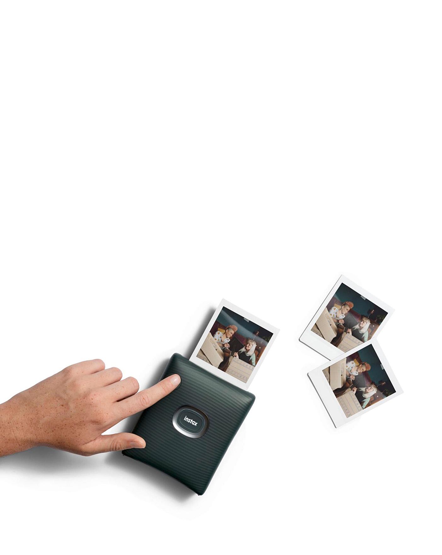 Fujifilm Instax Square Link Wireless Smartphone Photo Printer(20 Shots) -  Green