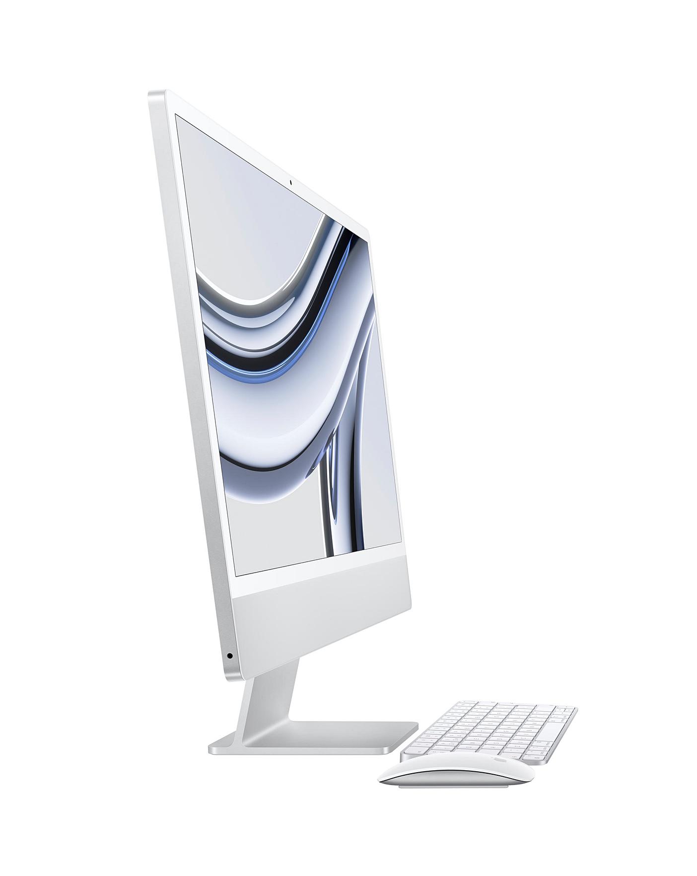 iMac (M3, 2023) 24-inch 256GB - Silver | Premier Man