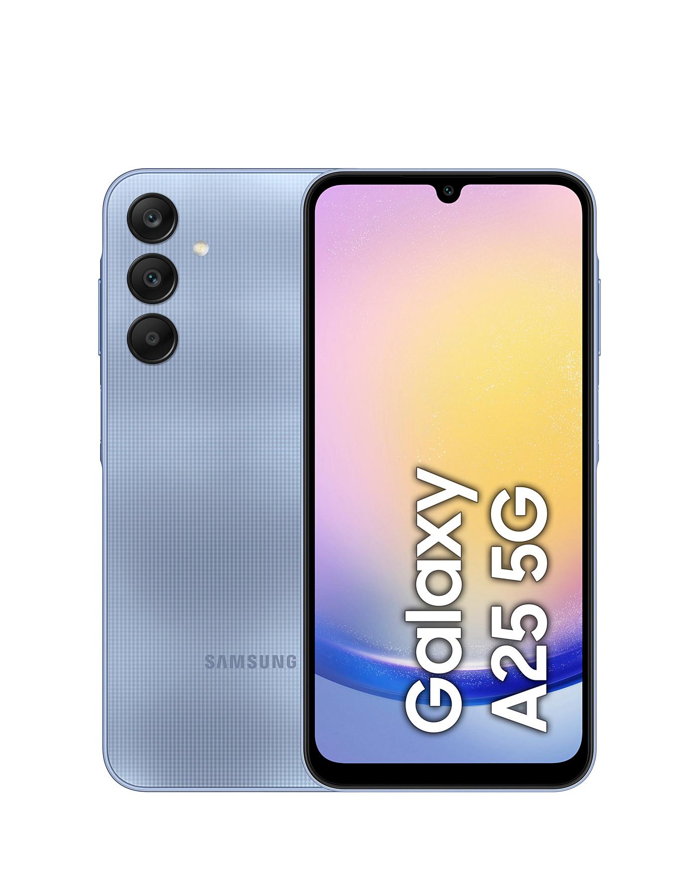 Amazon | Samsung Galaxy A25 5G｜ブルー ブラック｜SIM