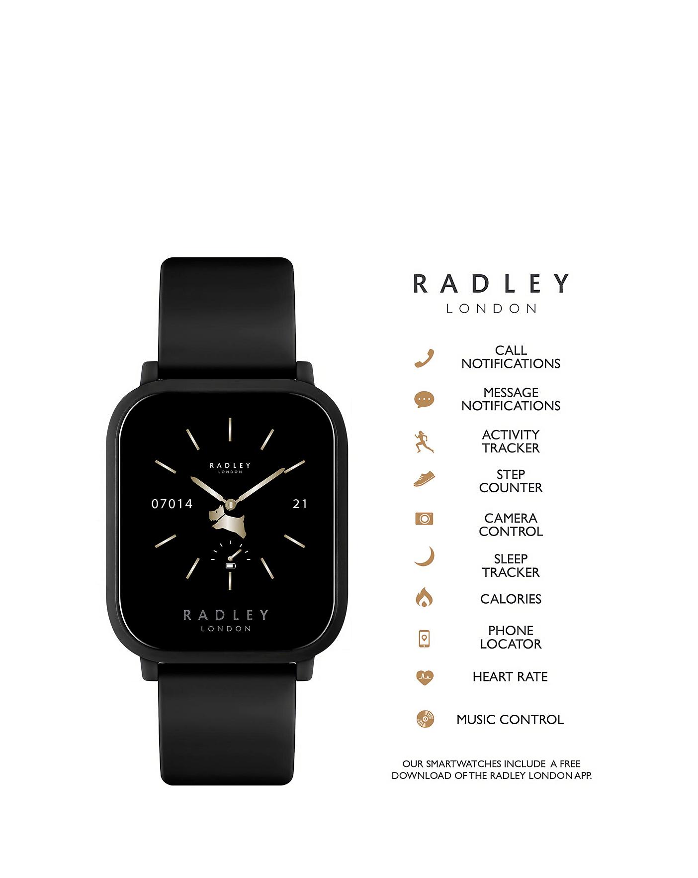 Radley Series 21 (25mm) Smart Activity Tracker Ink Blue Silicone Strap  RYS21-2148 - First Class Watches™ IRL