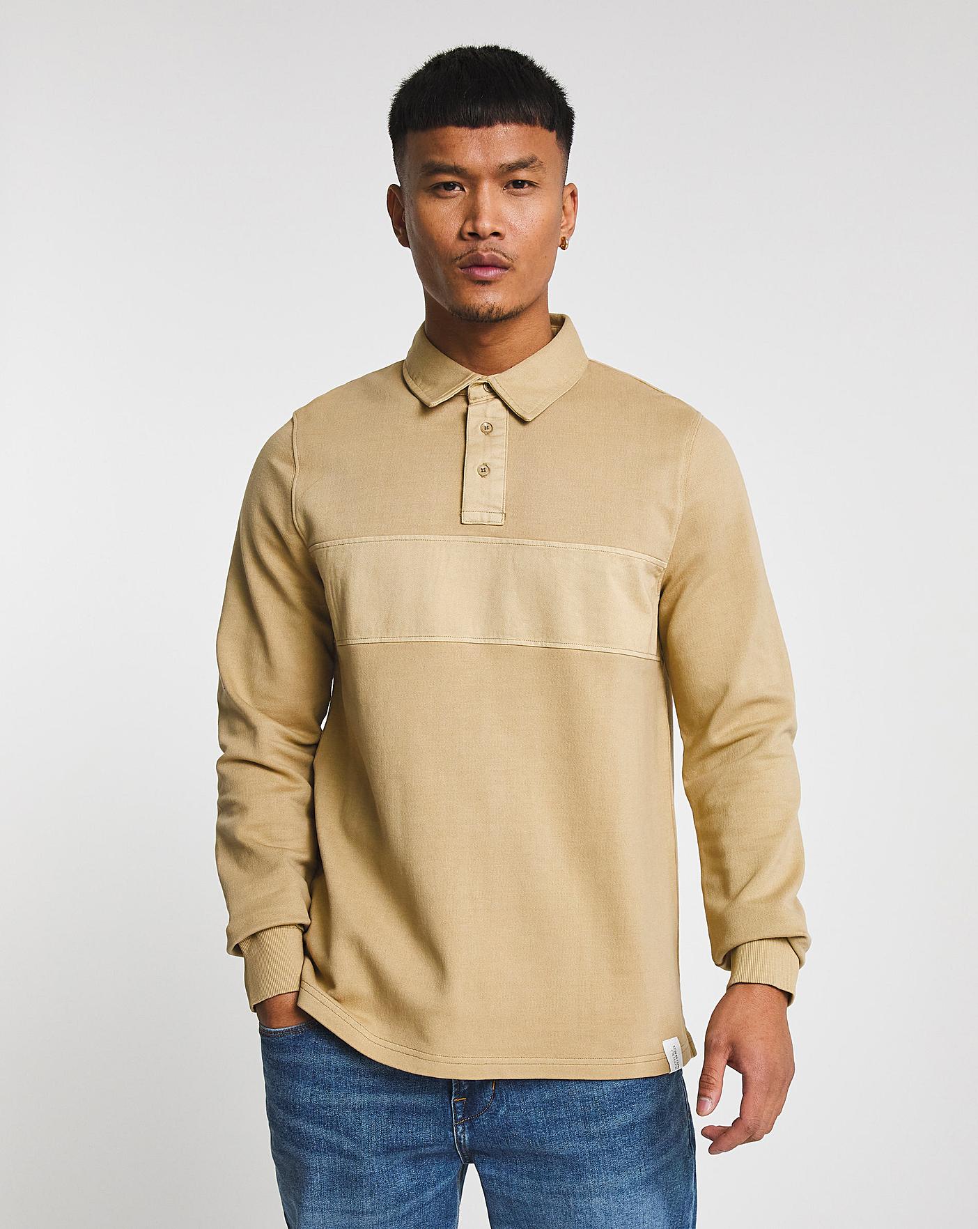 open hem sweatshirt