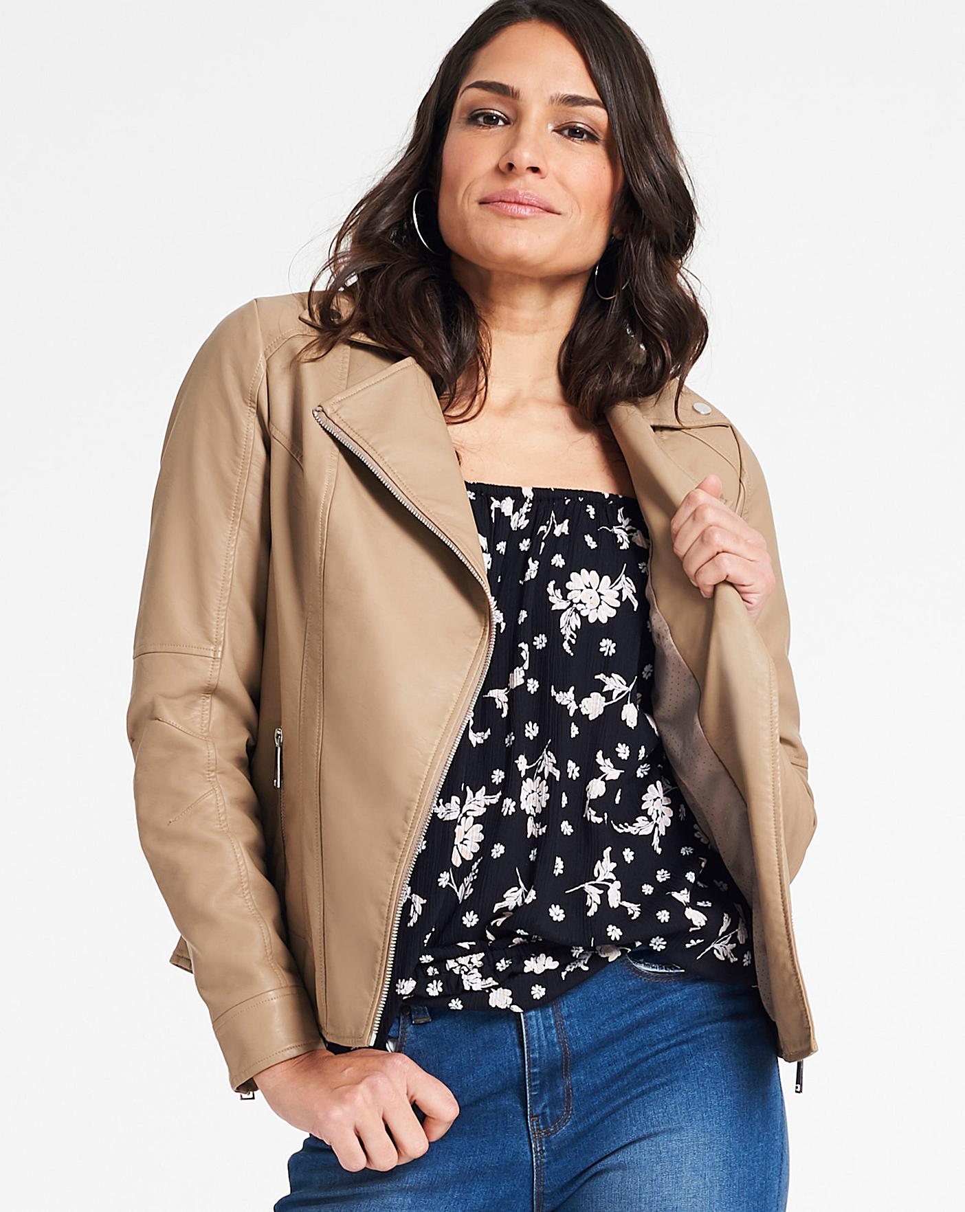 jd williams biker jacket