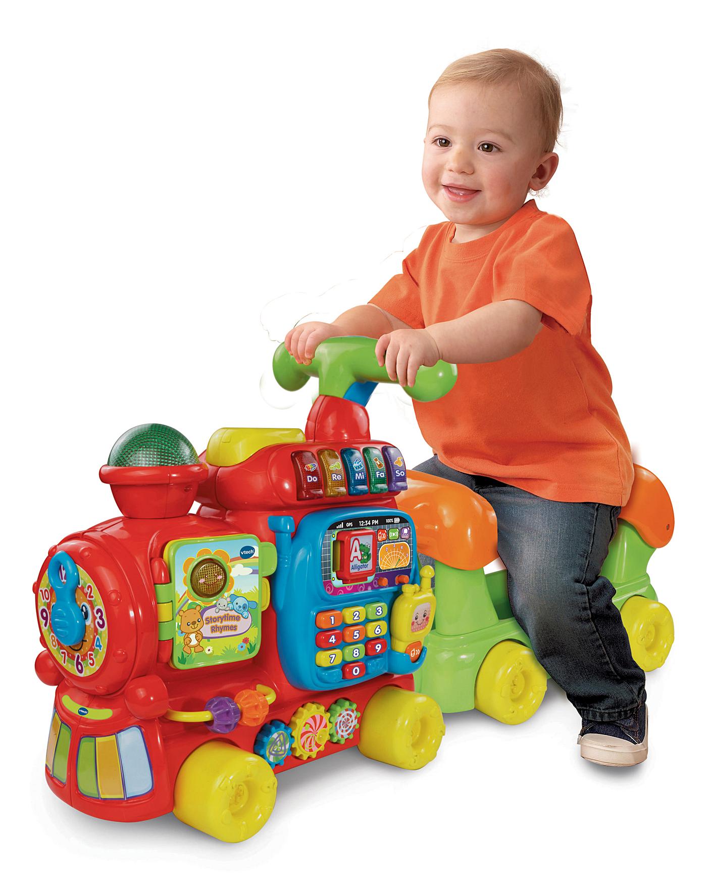 vtech push and ride train