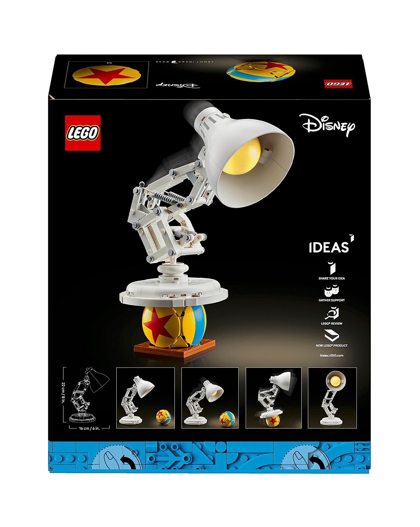 LEGO Ideas Disney Pixar Luxo Jr., Builda | Oxendales