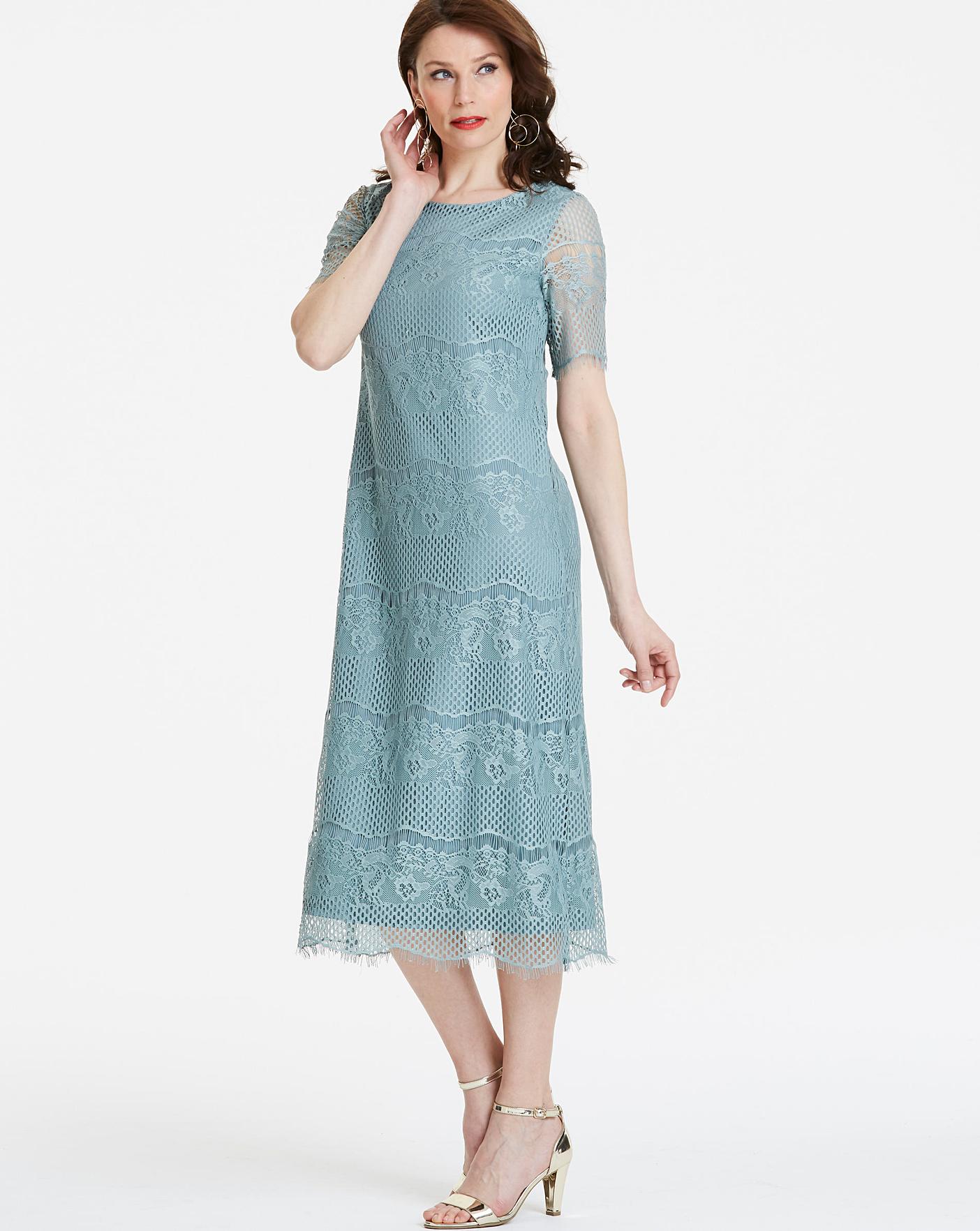 Lace Shift Dress | Ambrose Wilson