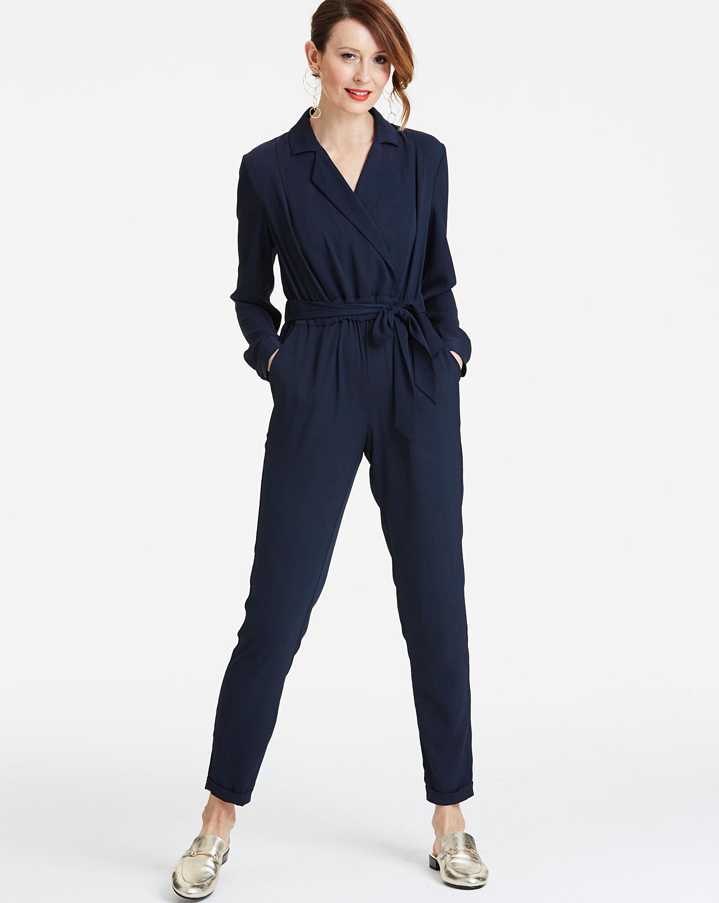 Wrap Front Jumpsuit | House of Bath